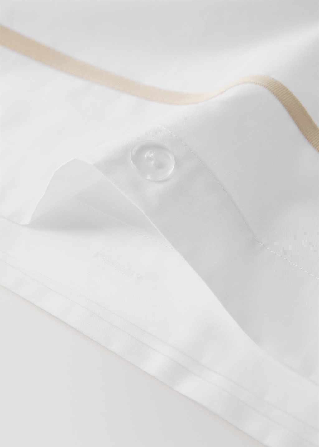 200-thread count percale cotton duvet cover for cm bed