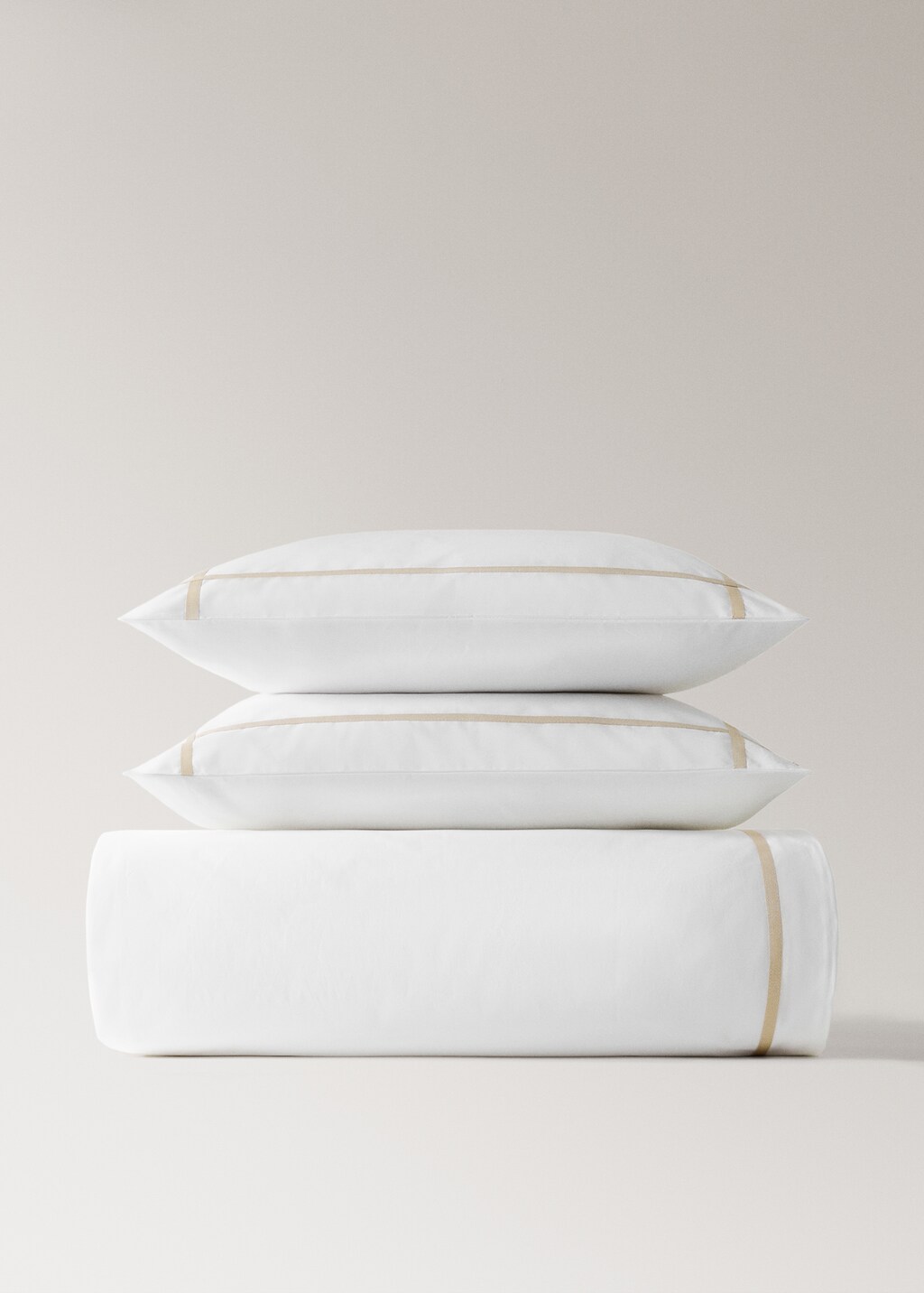 200-thread count percale cotton duvet cover for 150/160 cm bed