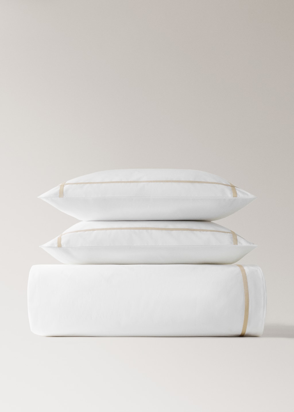 200-thread count percale cotton duvet cover for 150/160 cm bed