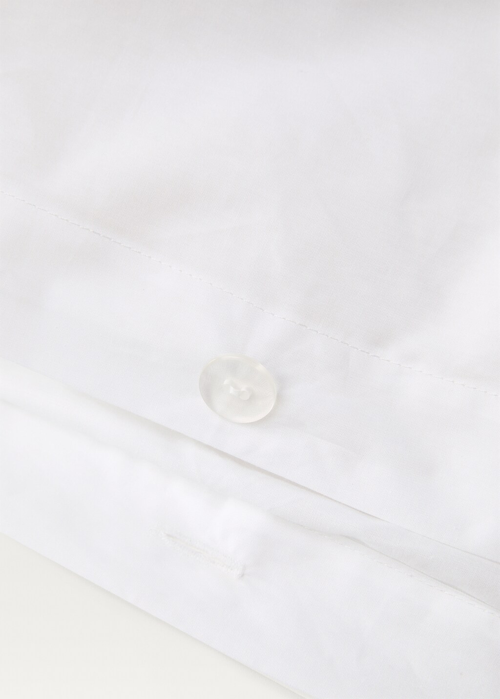 Cotton percale duvet cover for 180/200cm bed