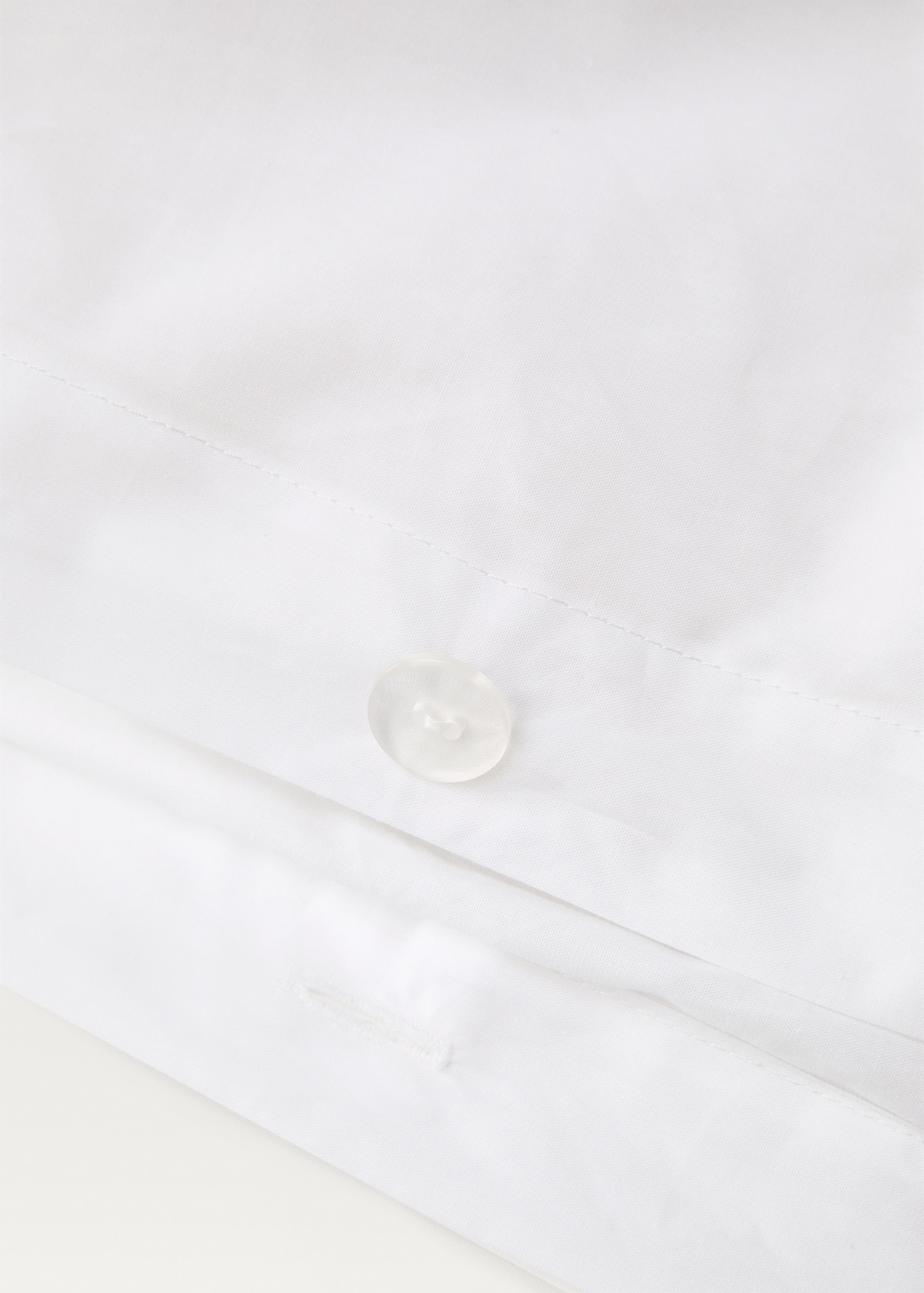 Bettbezug aus Baumwoll-Perkal für 200 cm Bett - Detail des Artikels 1
