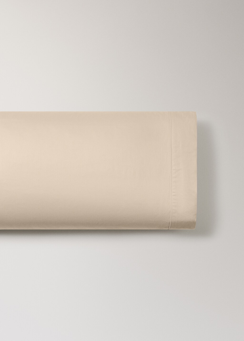 600-thread count satin cotton pillowcase 45x110 cm