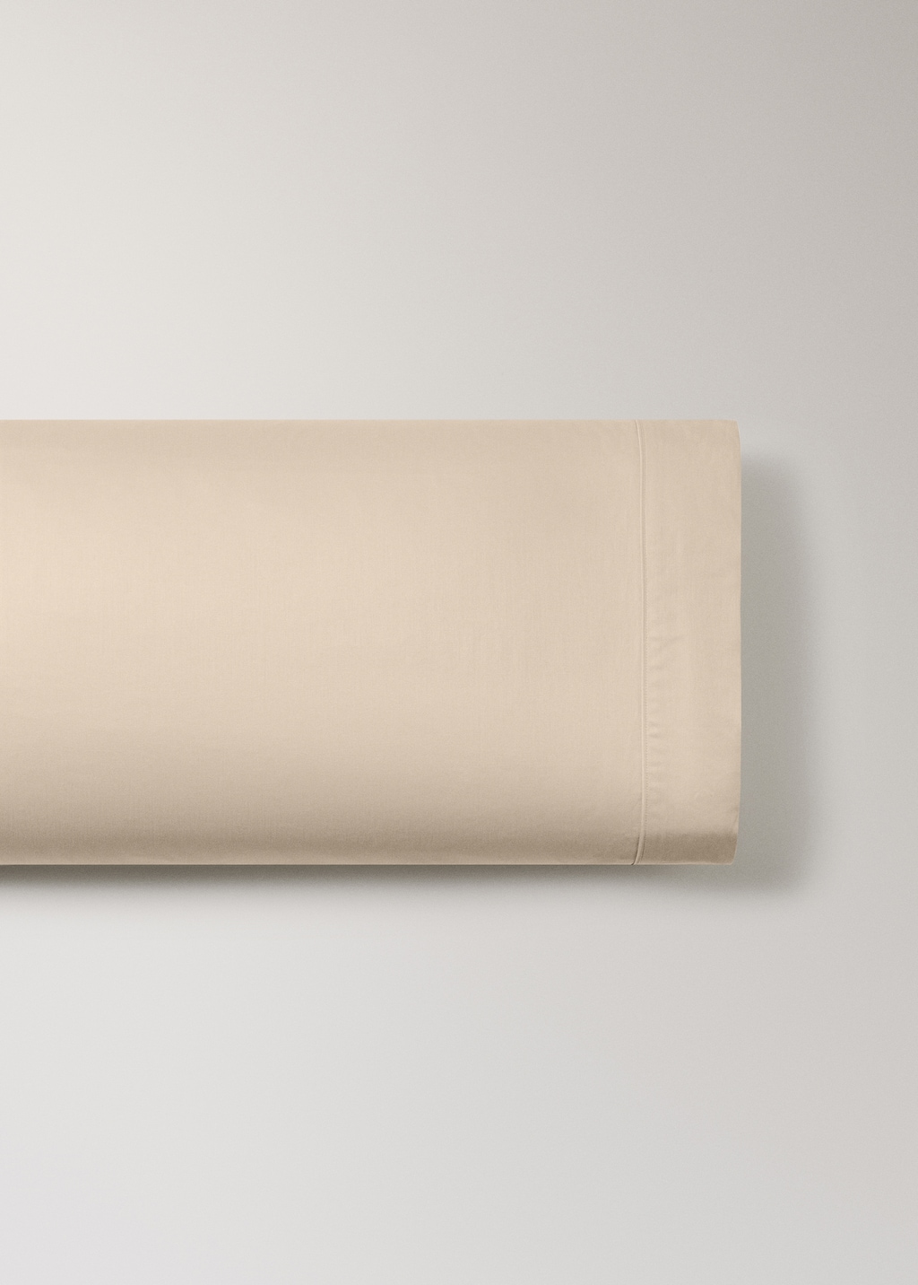 600-thread count satin cotton pillowcase 45x110 cm