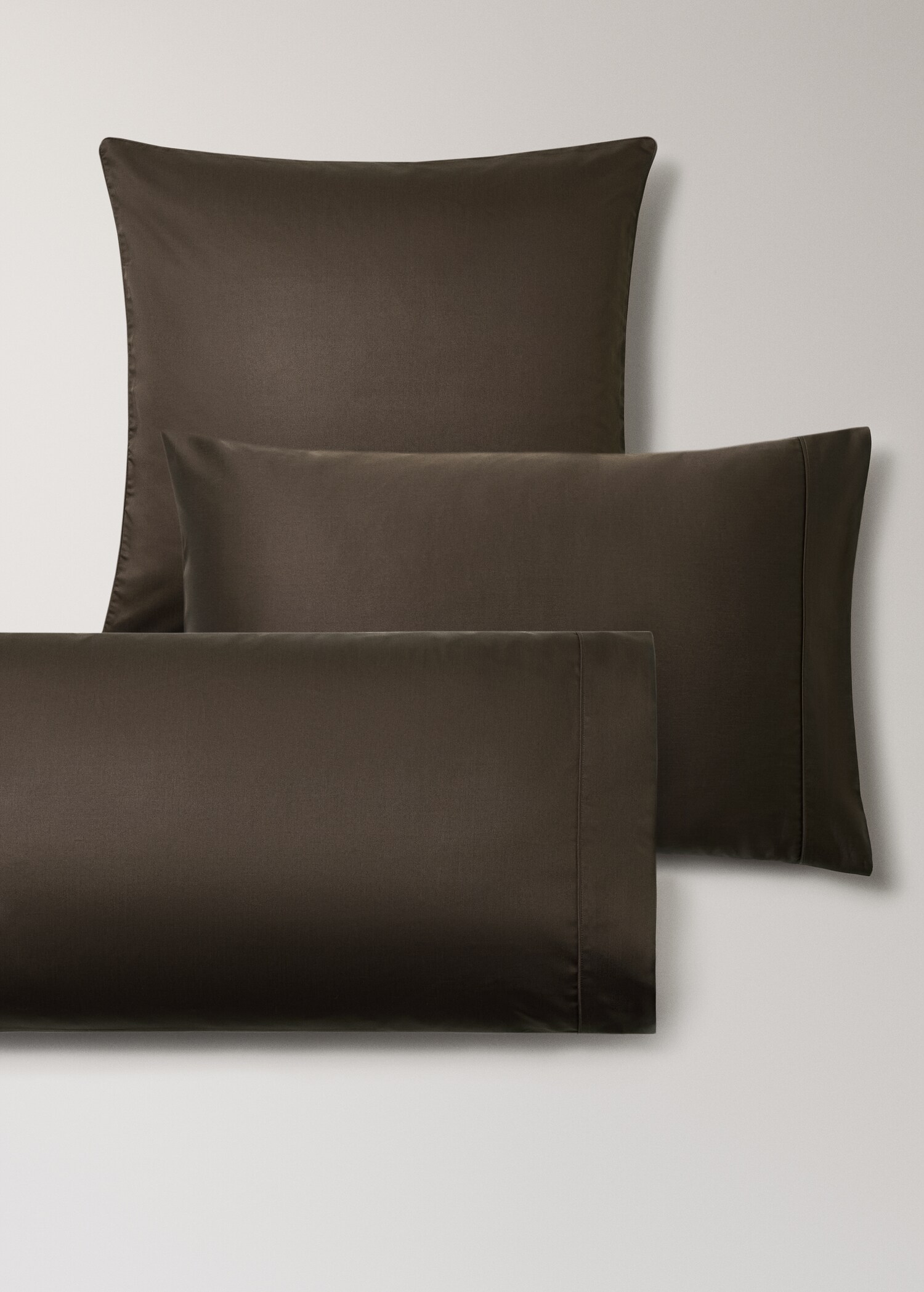 Two 600-thread cotton satin pillowcases 50x75 cm - Details of the article 4