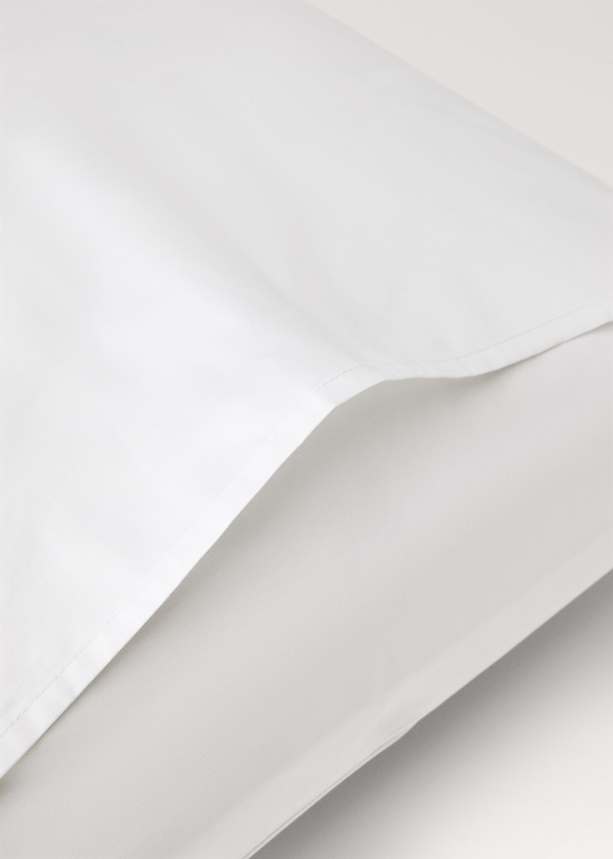 Deux taies d’oreiller coton satin 600 fils 60x60 cm - Détail de l'article 2