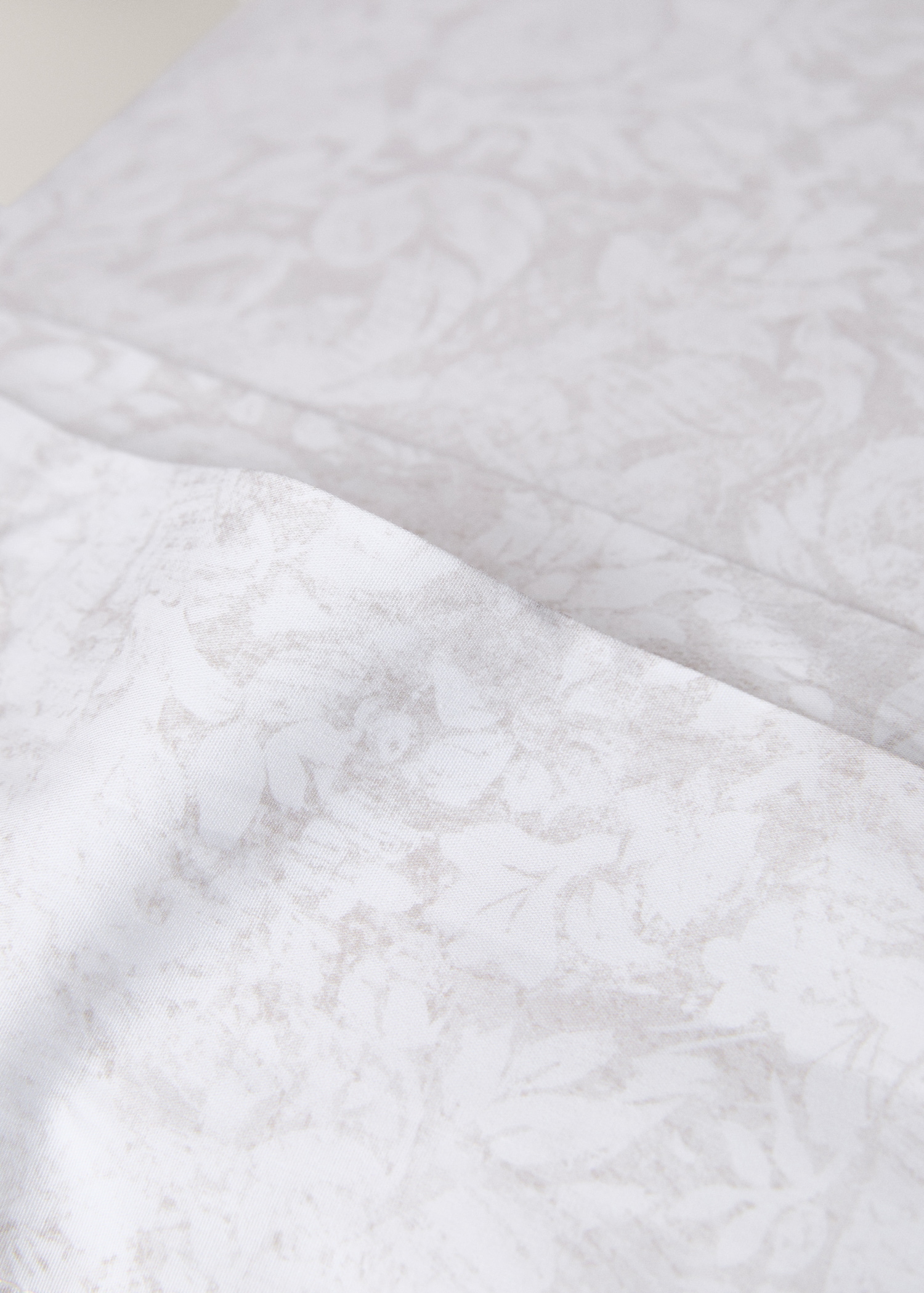Kopfkissenbezug aus Baumwoll-Perkal mit floralem Design 45 x 110 cm - Detail des Artikels 2