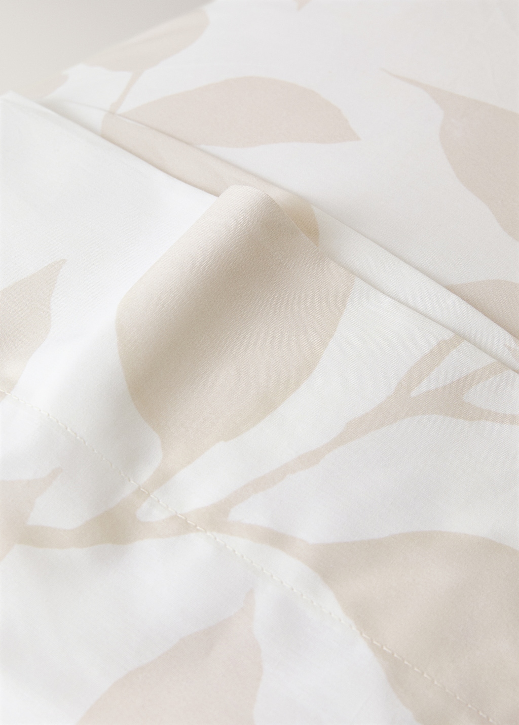 Percale cotton pillowcase 45x110cm