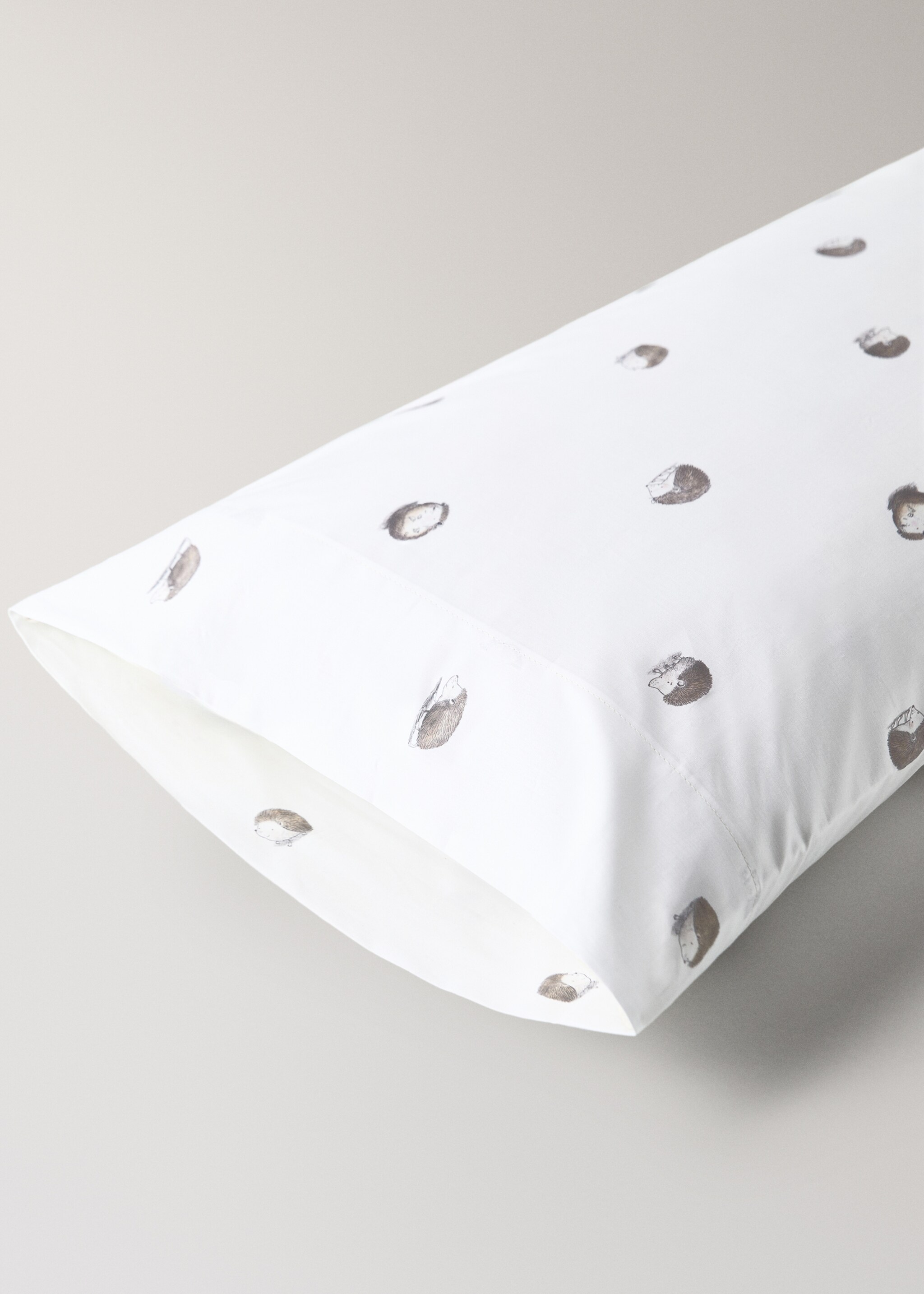 Pillow case eri - Details of the article 1, White. Ref: 17011594-00.