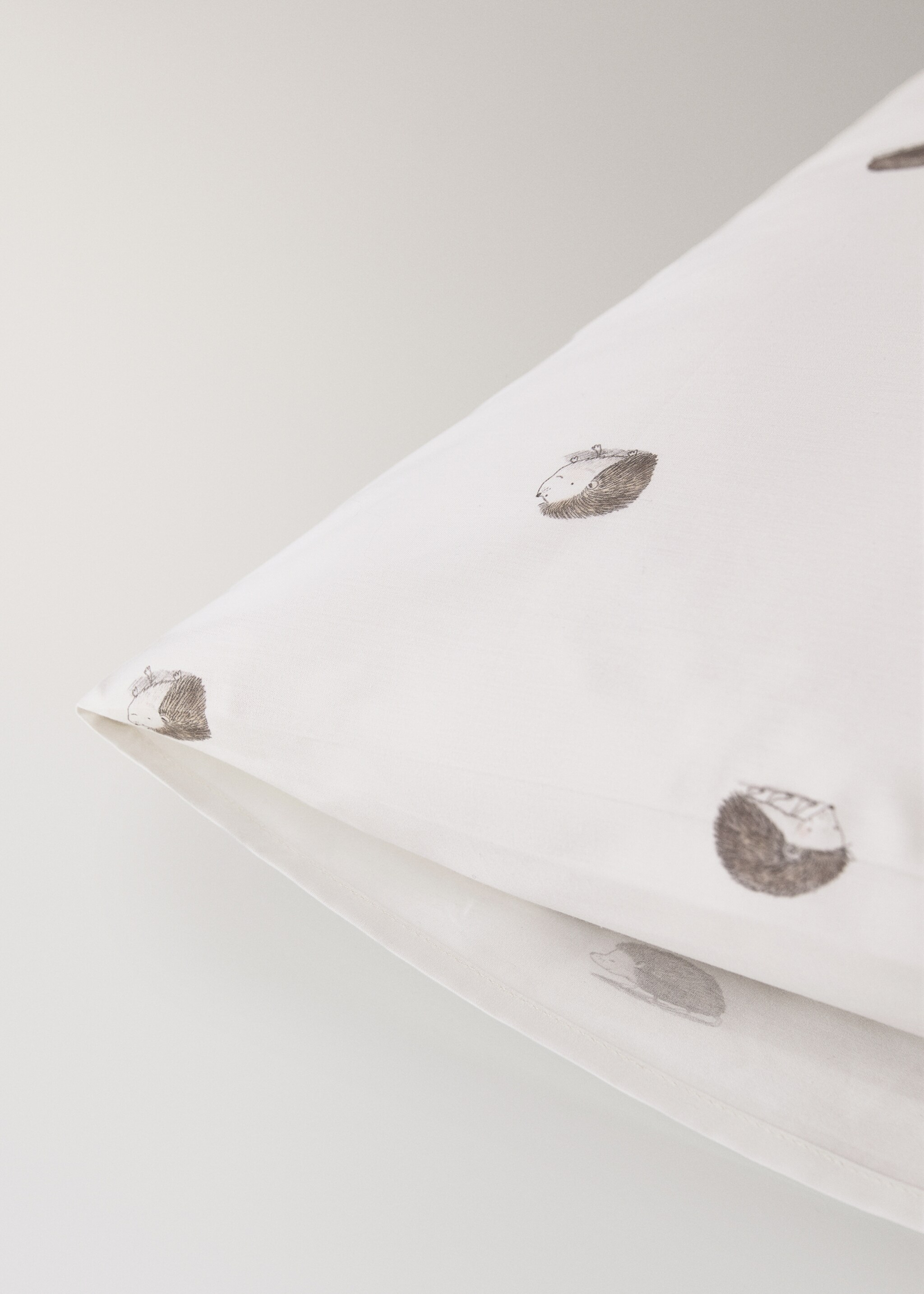 Pillow case eri - Details of the article 2, White. Ref: 17011596-00.