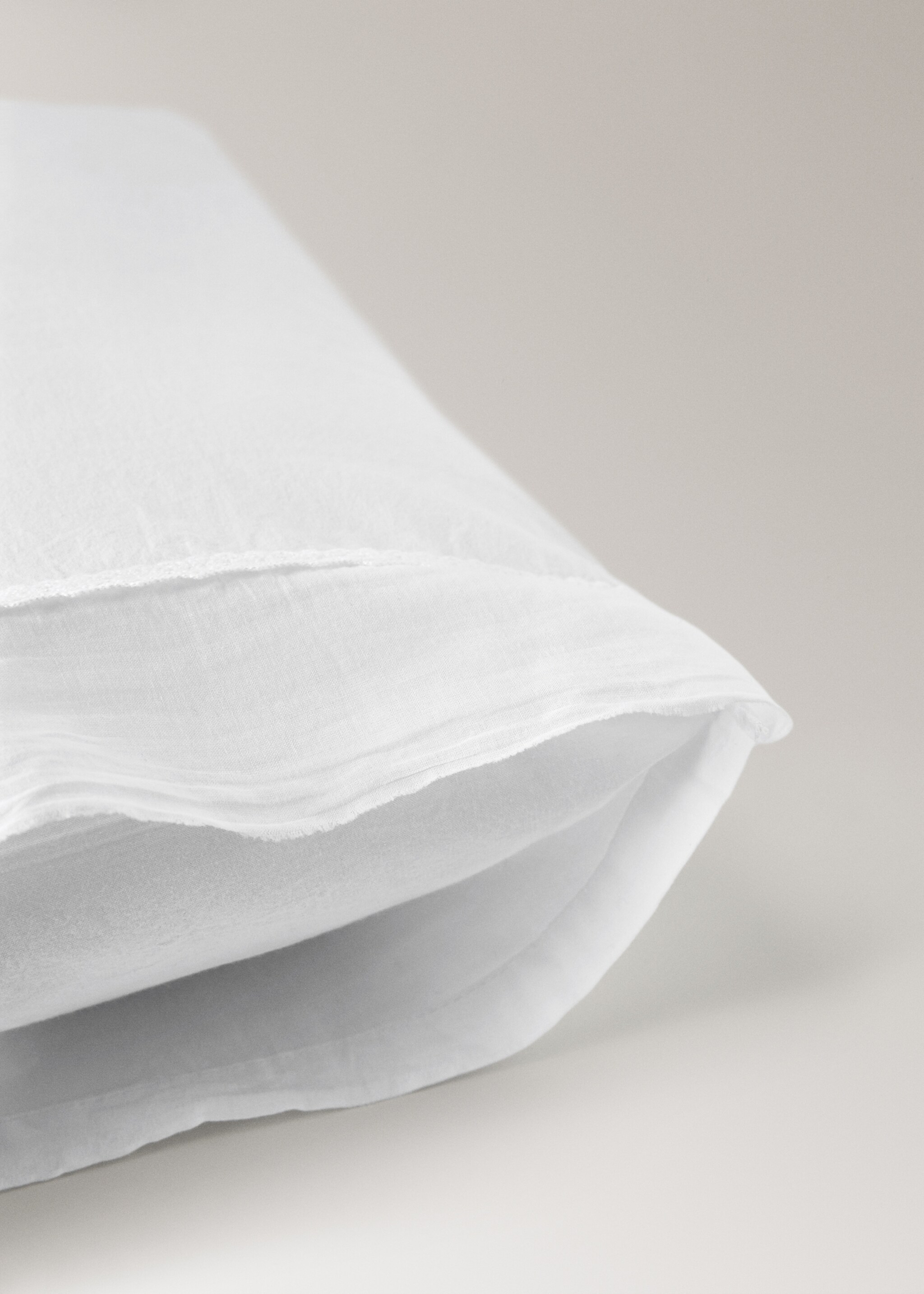 Children’s pillowcase cotton washed pointilla flywheel 30x50 cm - Details of the article 1
