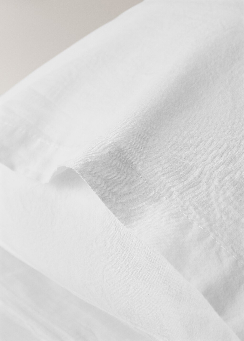 Washed cotton children’s pillowcase with lace ruffle 30x50 cm