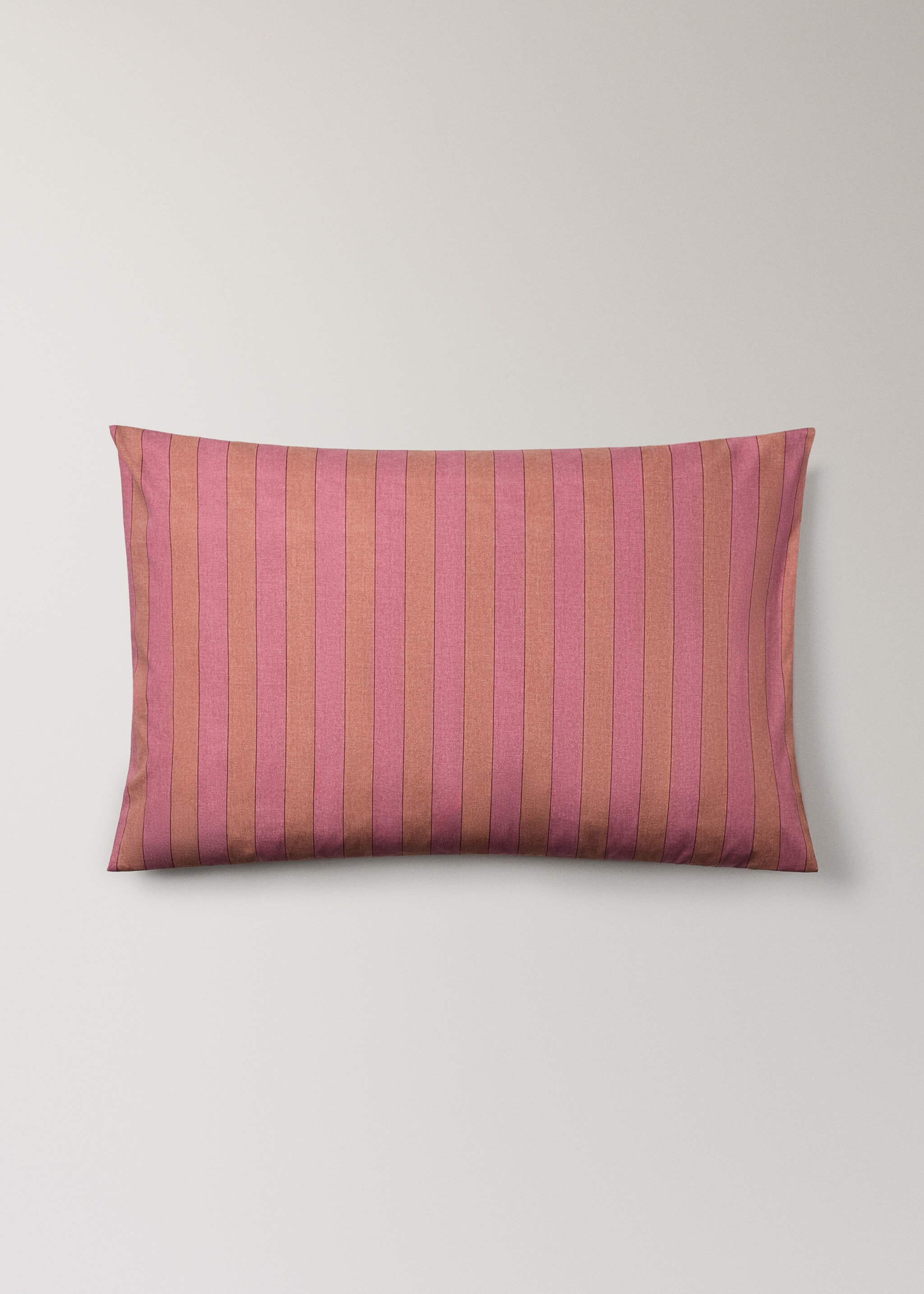 Children's Kodak-striped pillowcase 50x75 cm - Article without model, Pink. Ref: 17011604-00.