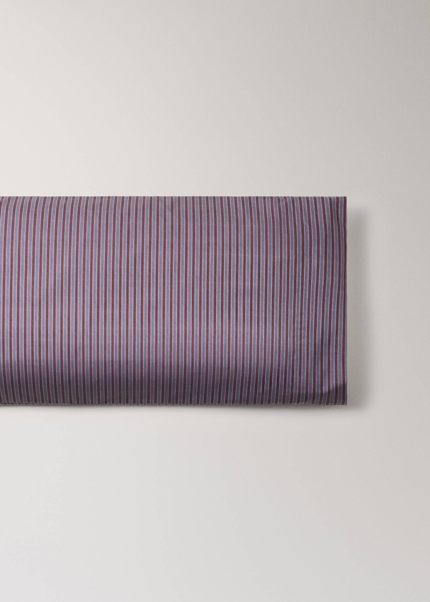 Percale cotton floral-print pillowcase 45x110 cm - Article without model