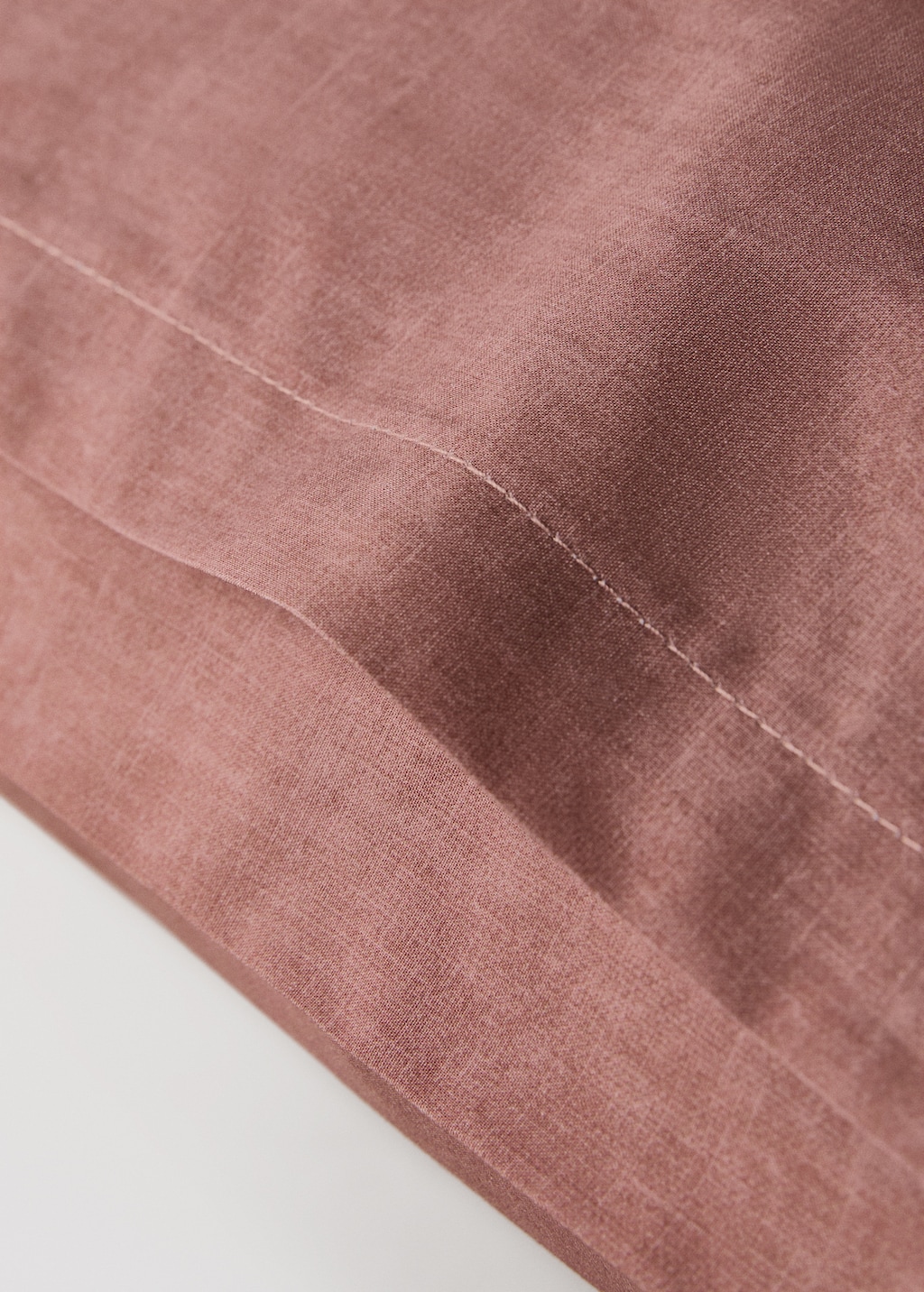 Percale cotton floral-print pillowcase 50x75 cm