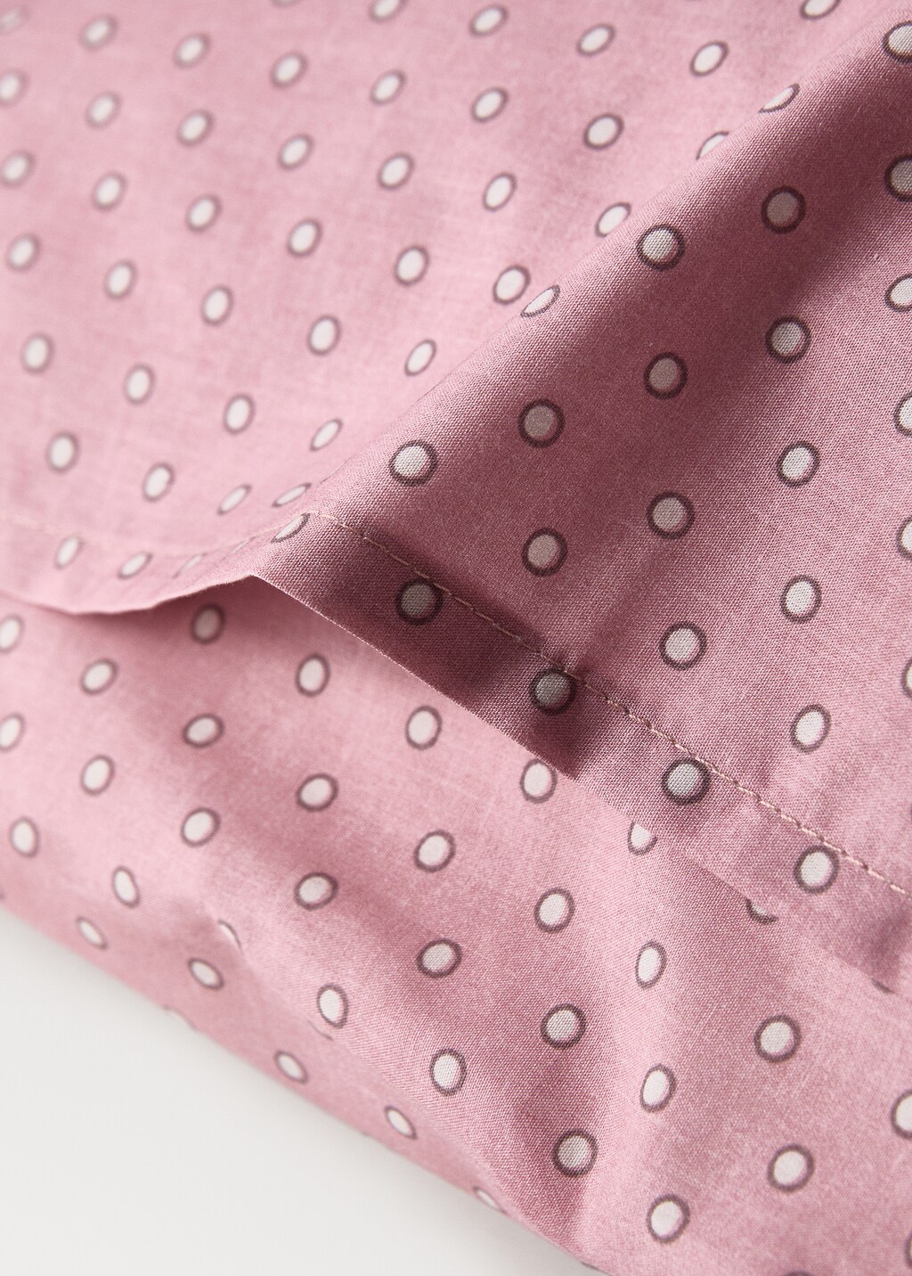 Children's cotton polka-dot pillowcase 60x60 cm