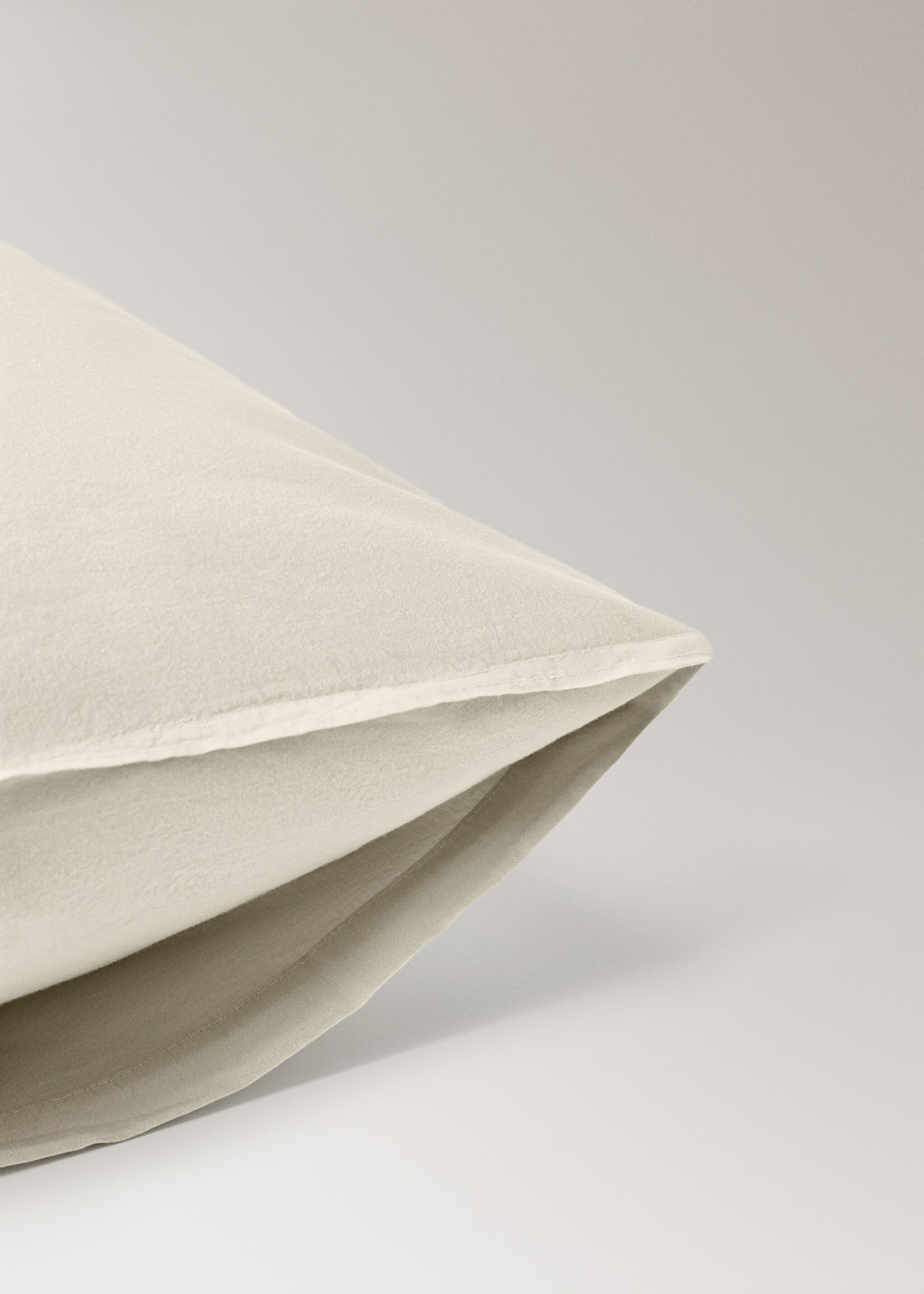 Children's washed cotton double-stitched pillowcase 50x75 cm - Details of the article 2