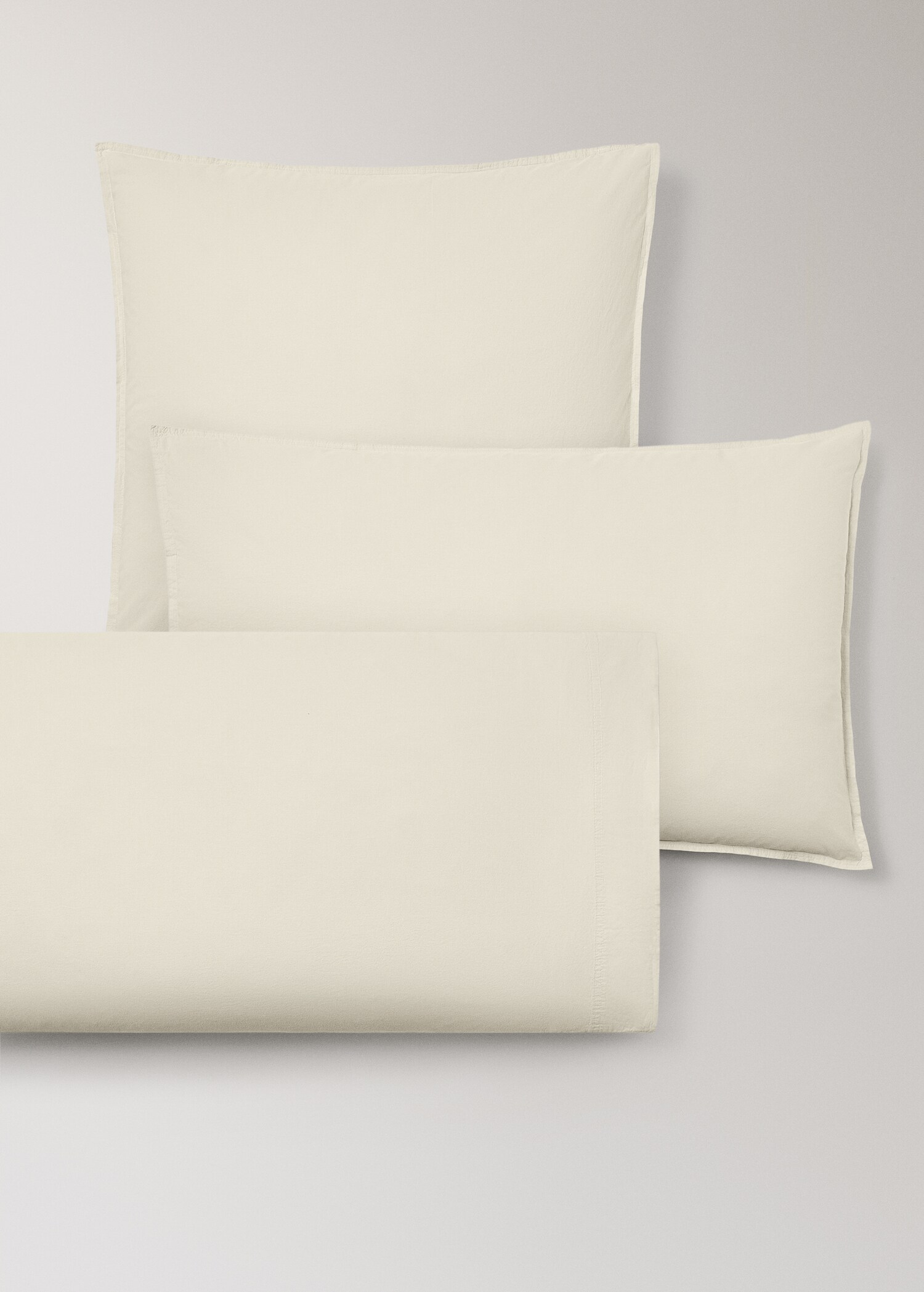 Children's washed cotton double-stitched pillowcase 50x75 cm - Details of the article 3