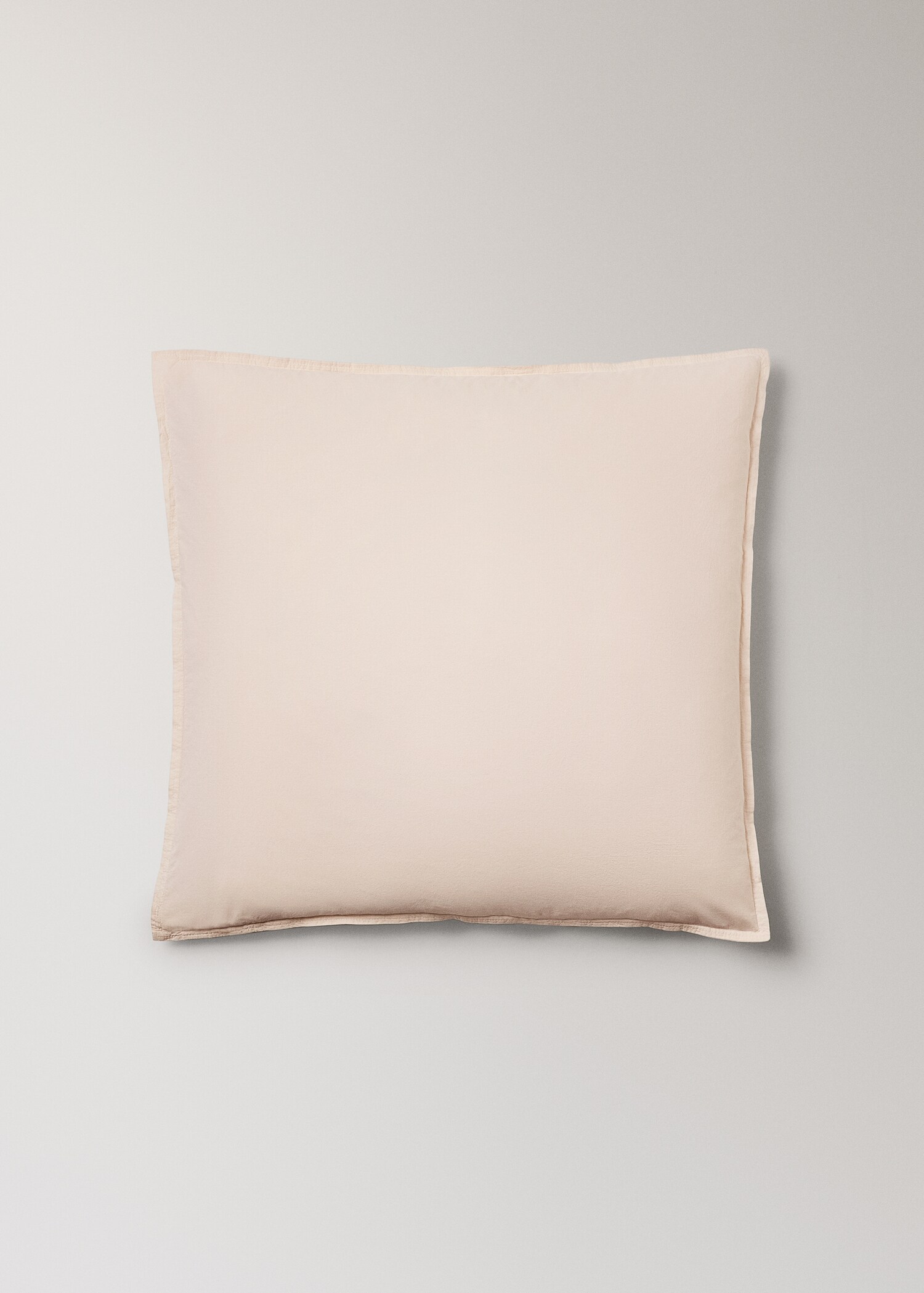 Children's washed cotton double-stitched pillowcase 60x60 cm - Article without model