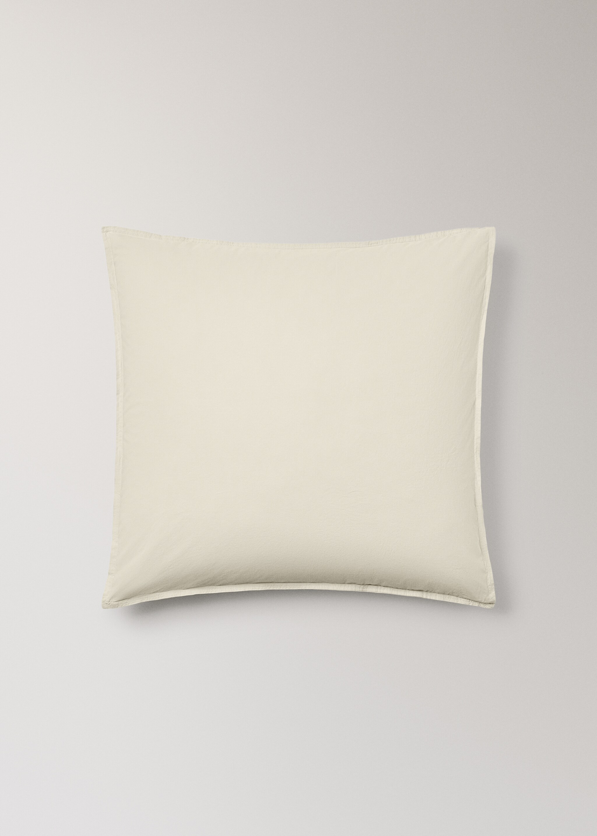 Children's washed cotton double-stitched pillowcase 60x60 cm - Article without model