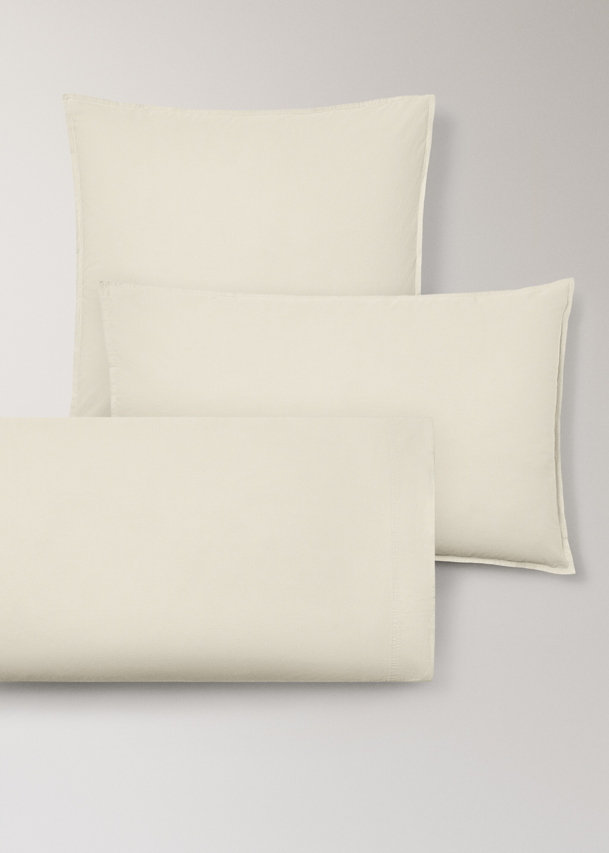 Children's washed cotton double-stitched pillowcase 60x60 cm - Details of the article 3