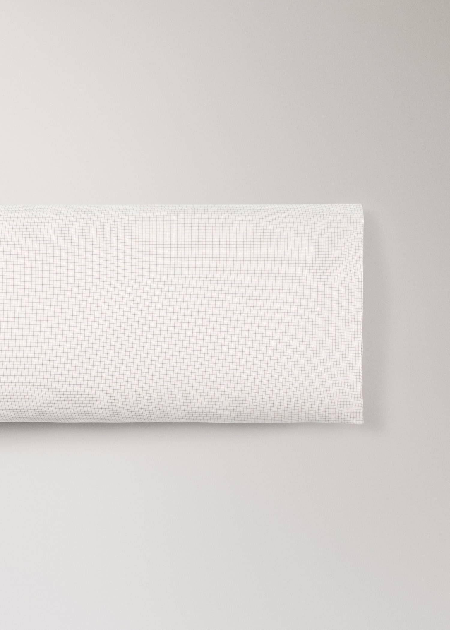 Örngott i bomull för barnkudde, med minirutmönster, 45 x 110 cm - Artikel utan modell