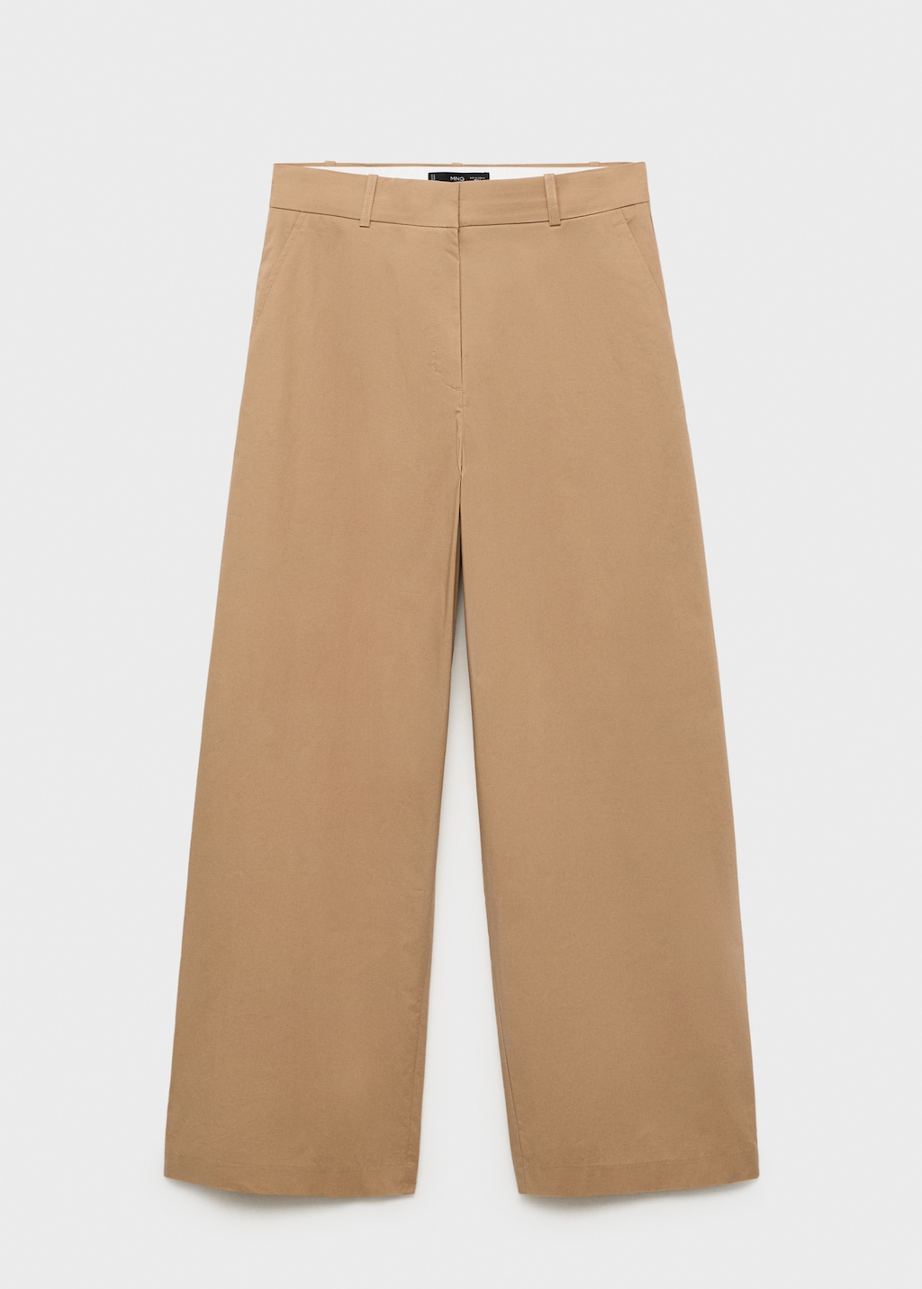 Mid-rise wide leg pants - image 2