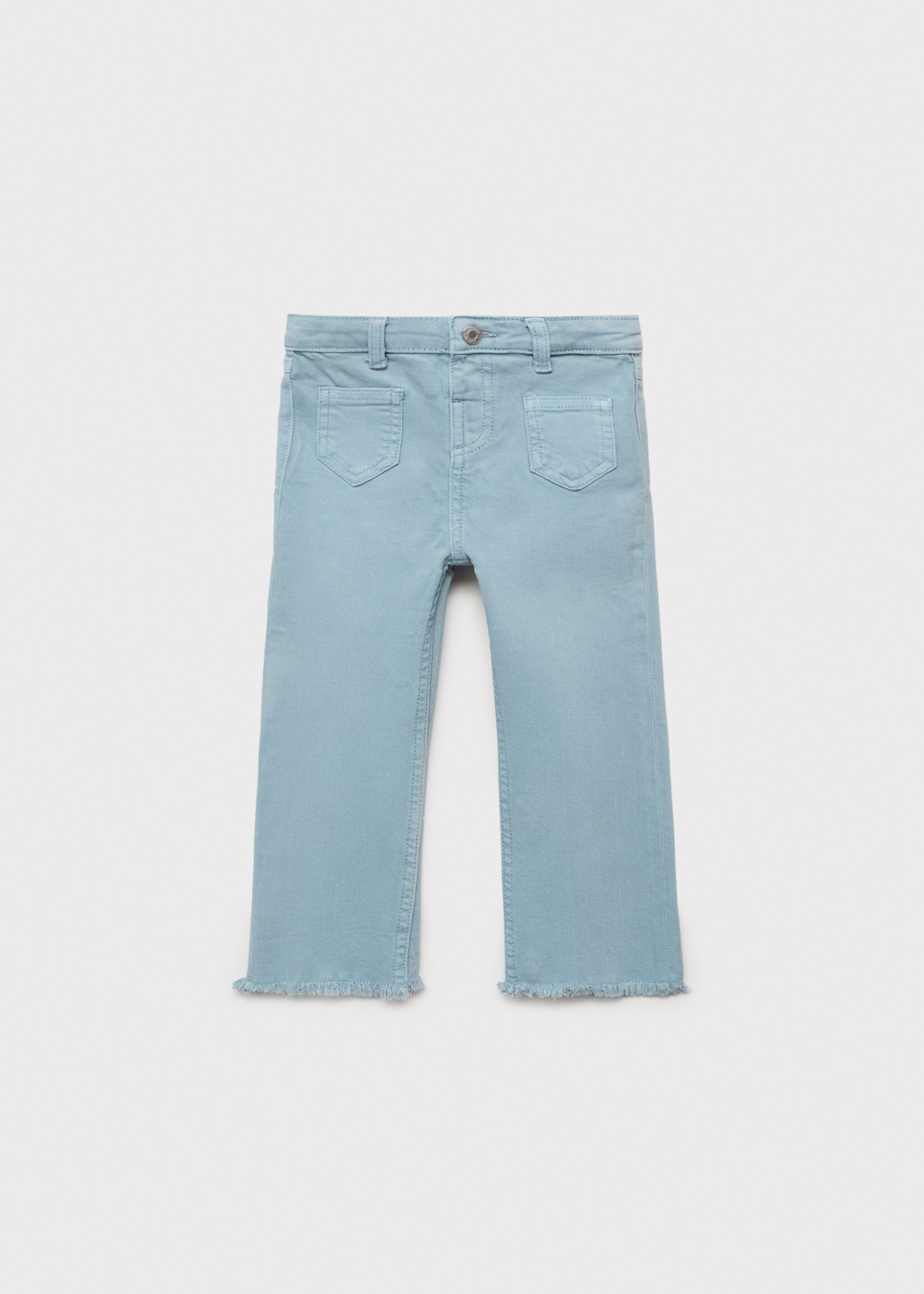 Frayed low-rise skinny jeans - Article without model