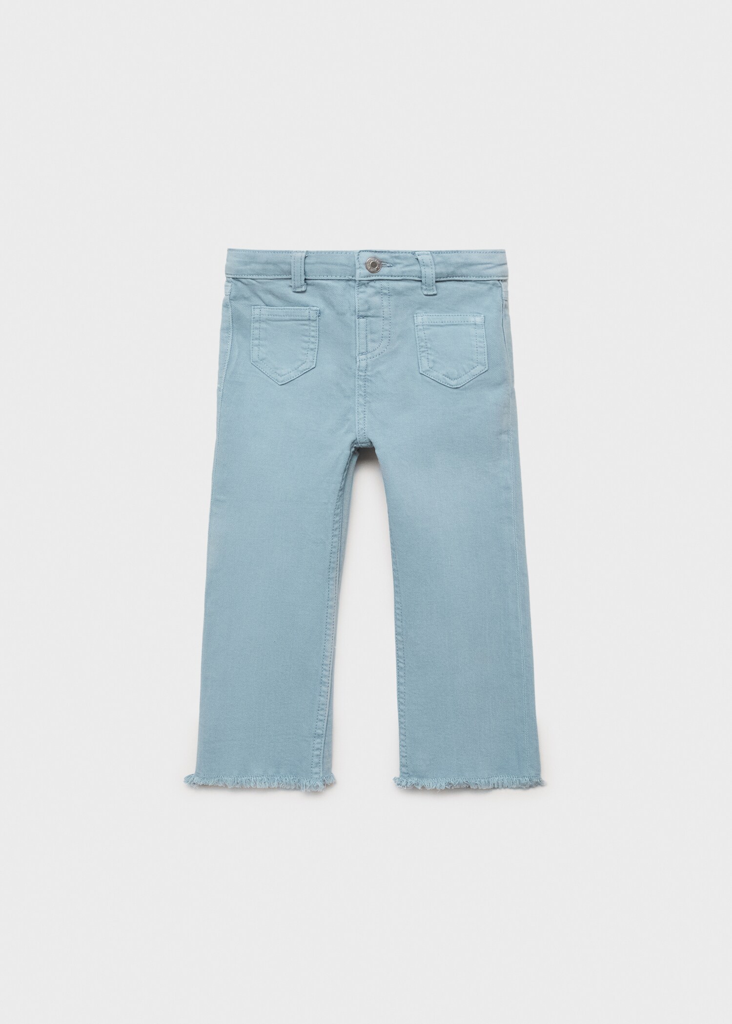 Frayed low-rise skinny jeans - Article without model