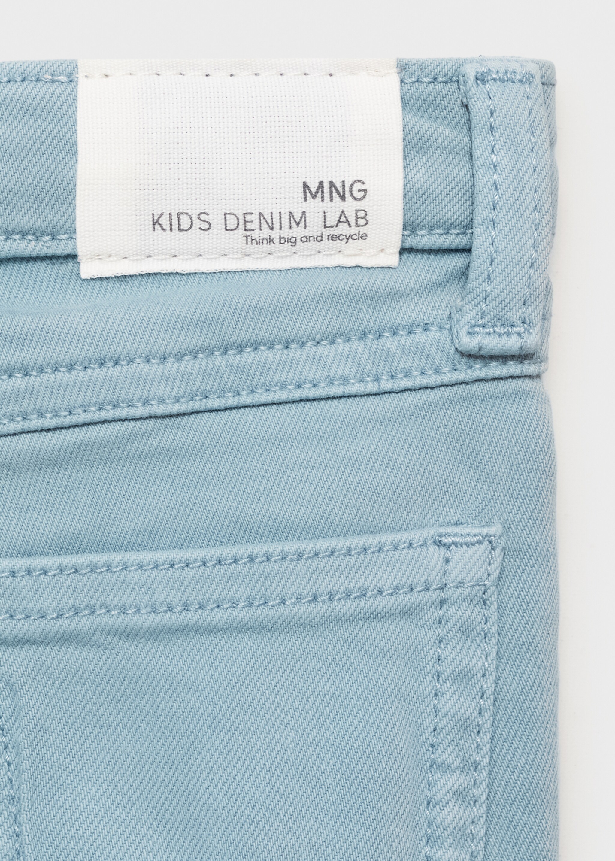 Frayed low-rise skinny jeans - Details of the article 0