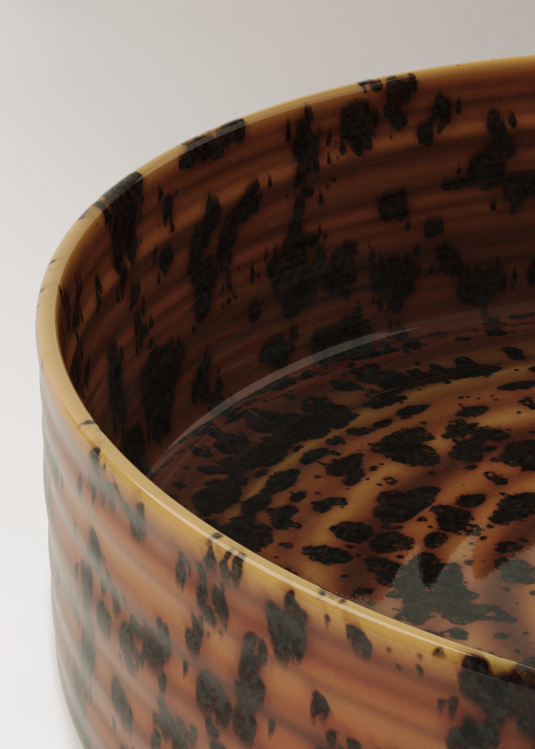 Bowl leo - Details of the article 3, Brown. Ref: 17012036-00.