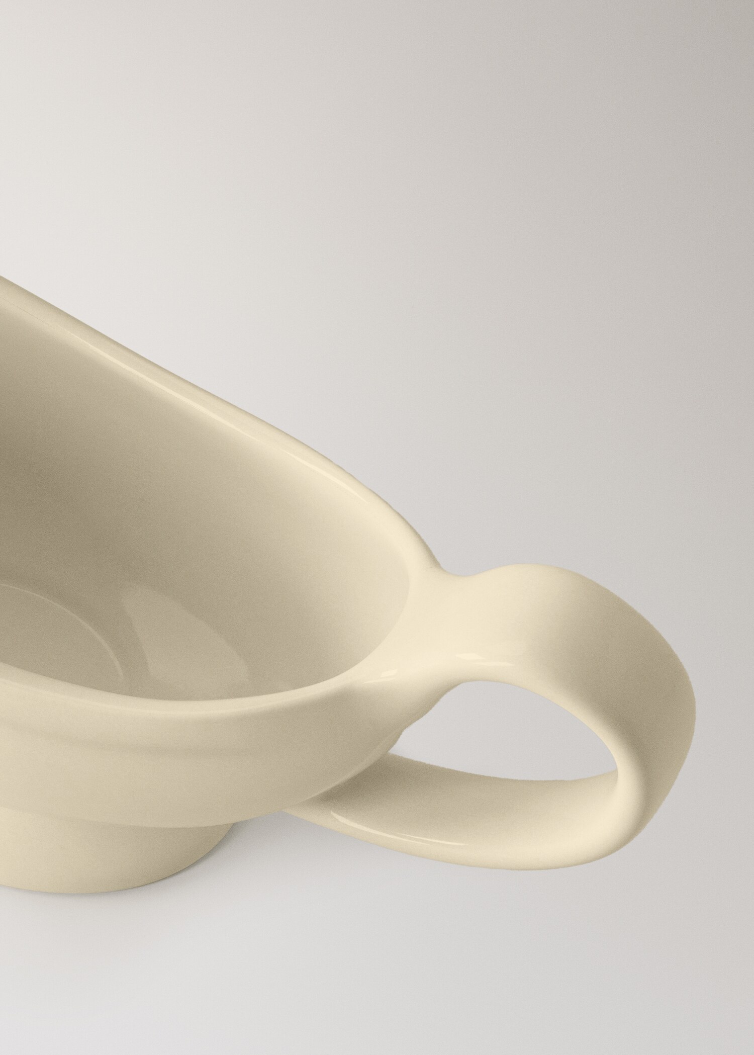 Stoneware sauce boat - Details of the article 2