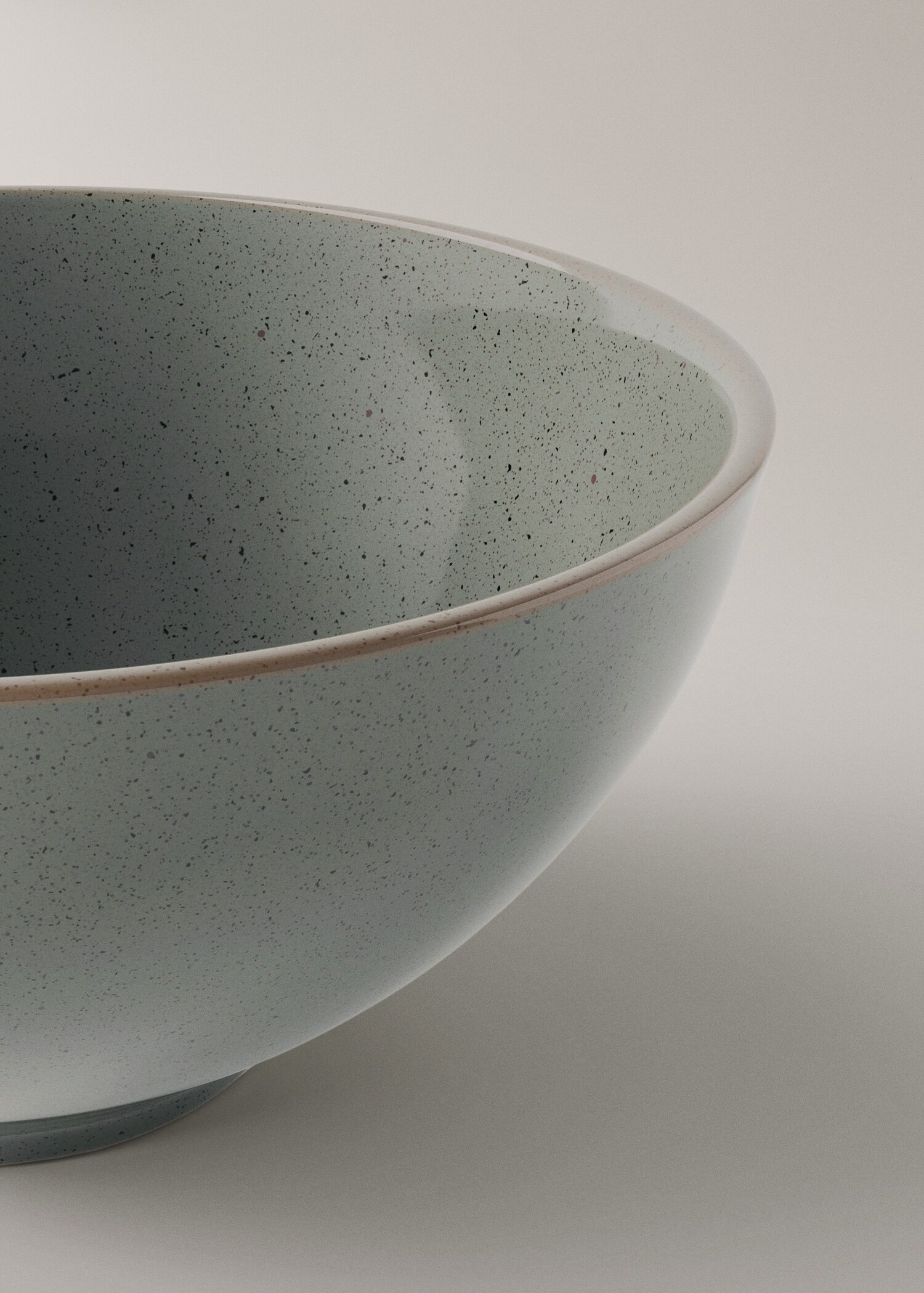 Dots stoneware big bowl - Детальніше про товар 1