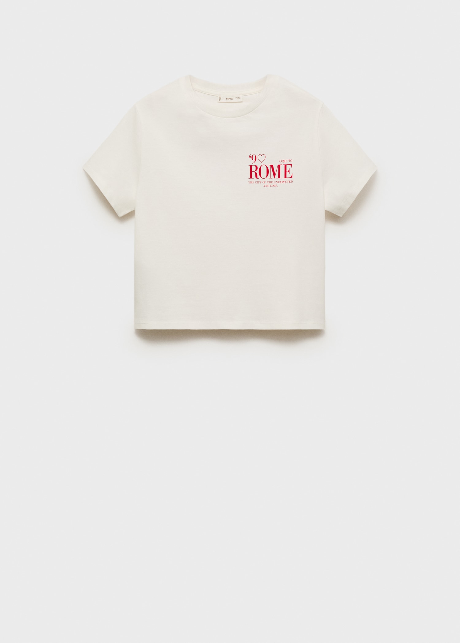 Short-sleeved printed t-shirt - Article without model