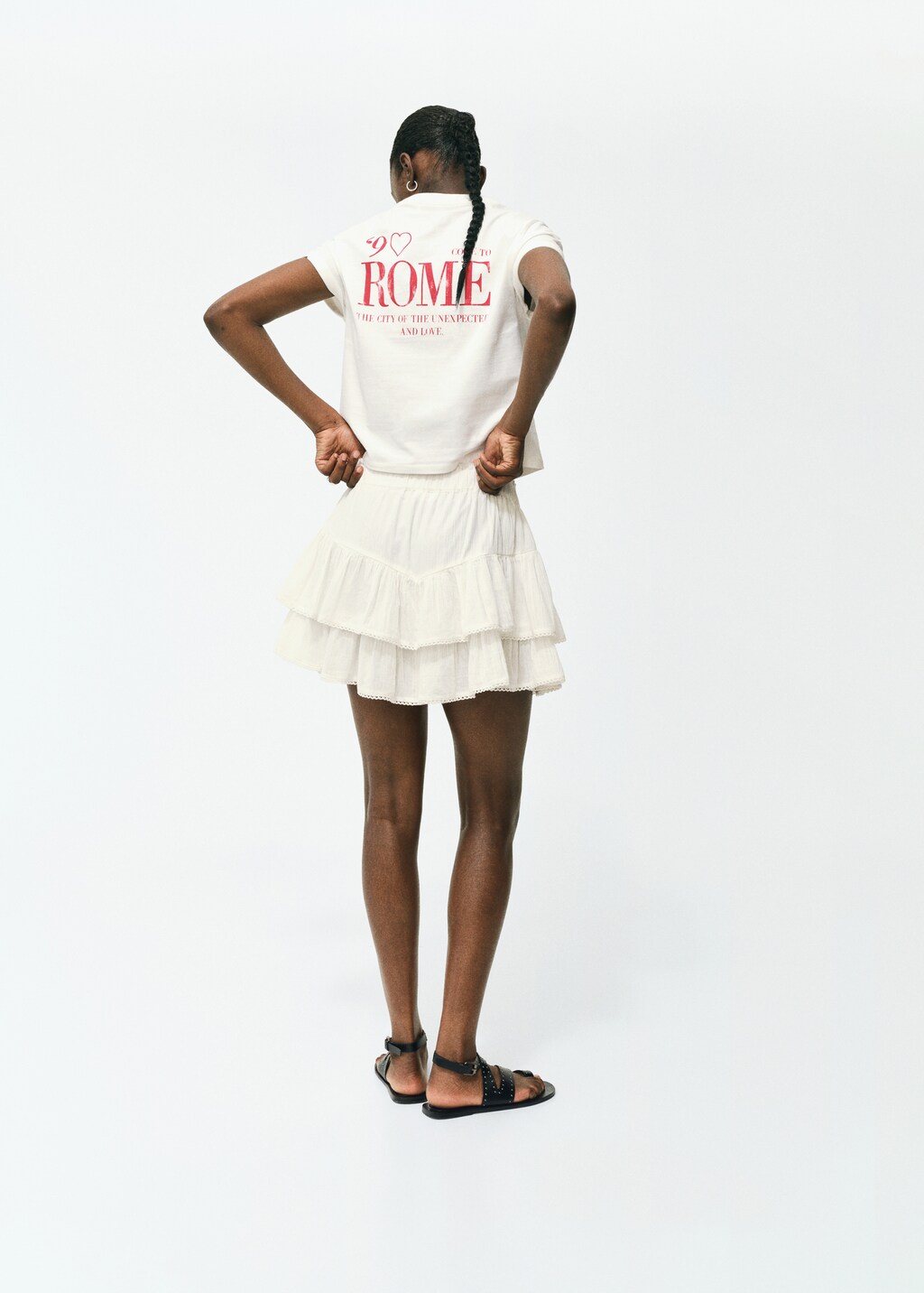 Short-sleeved printed t-shirt - Teen | MANGO USA