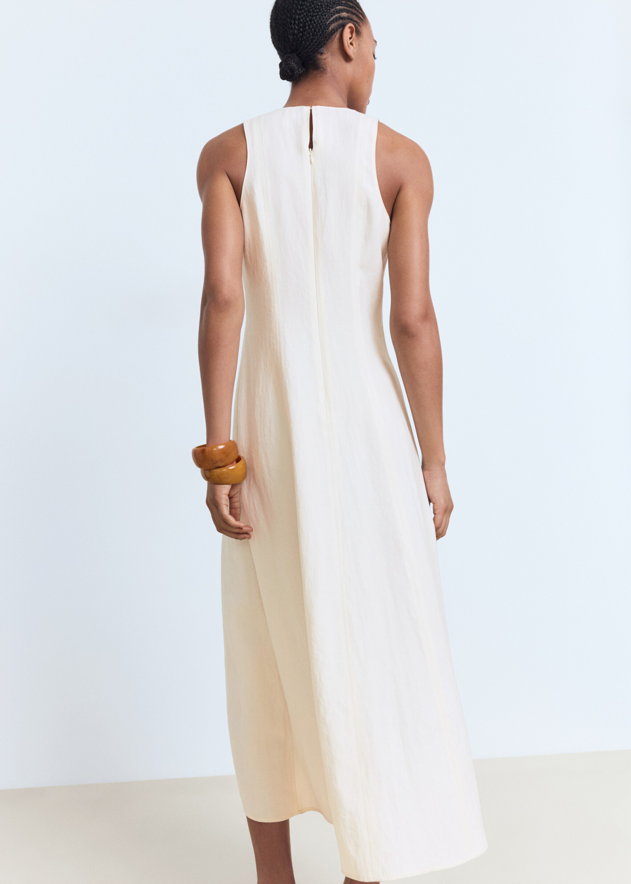 Flared midi-dress - Reverse of the article