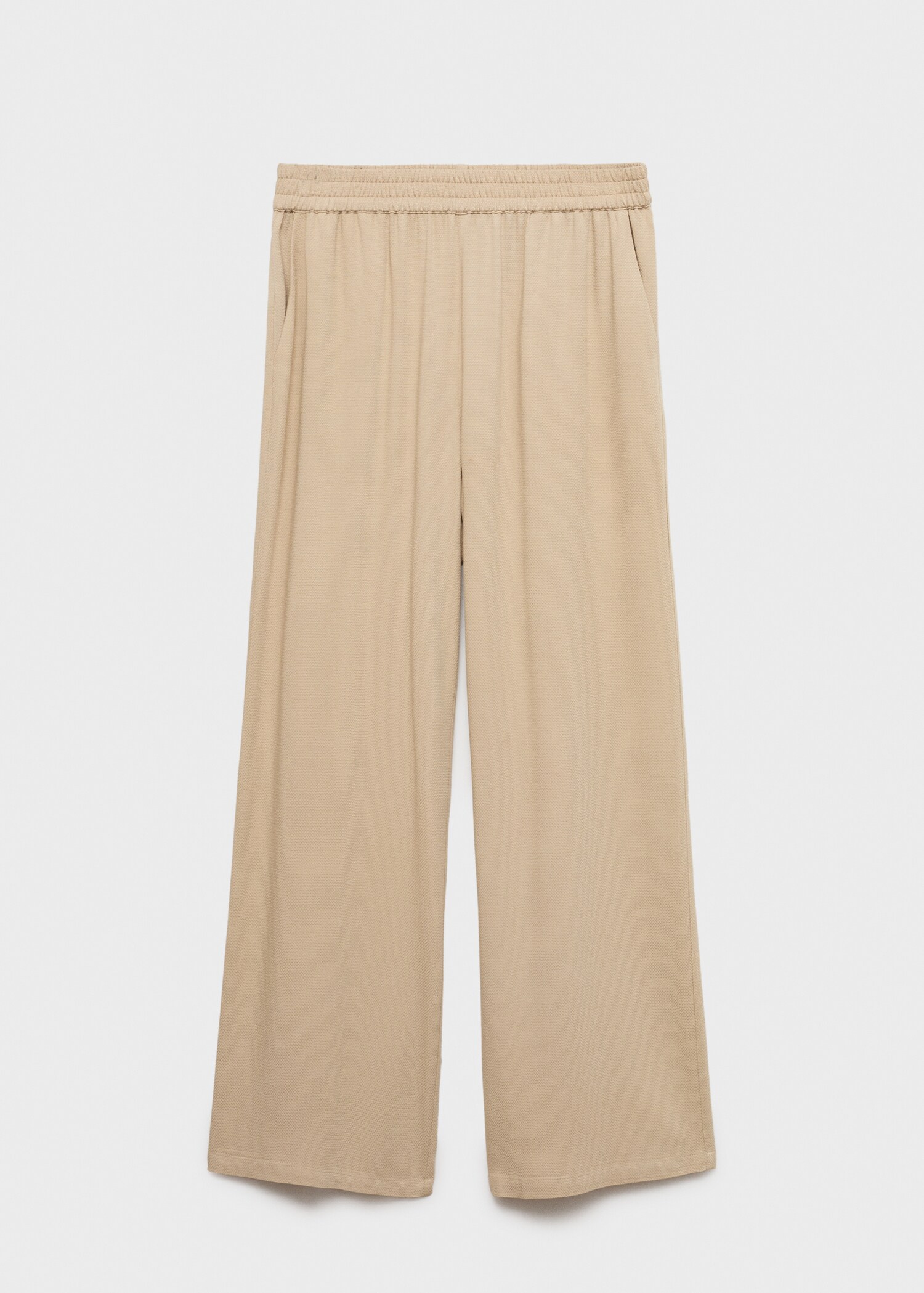 Pantalon droit taille élastique - Article sans modèle