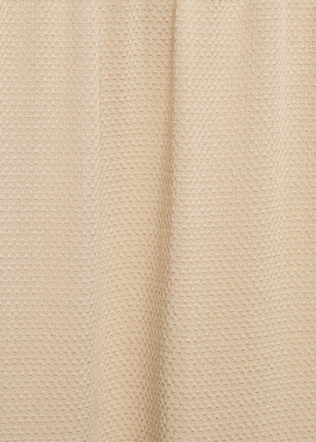 Straight-fit pants with elastic waist