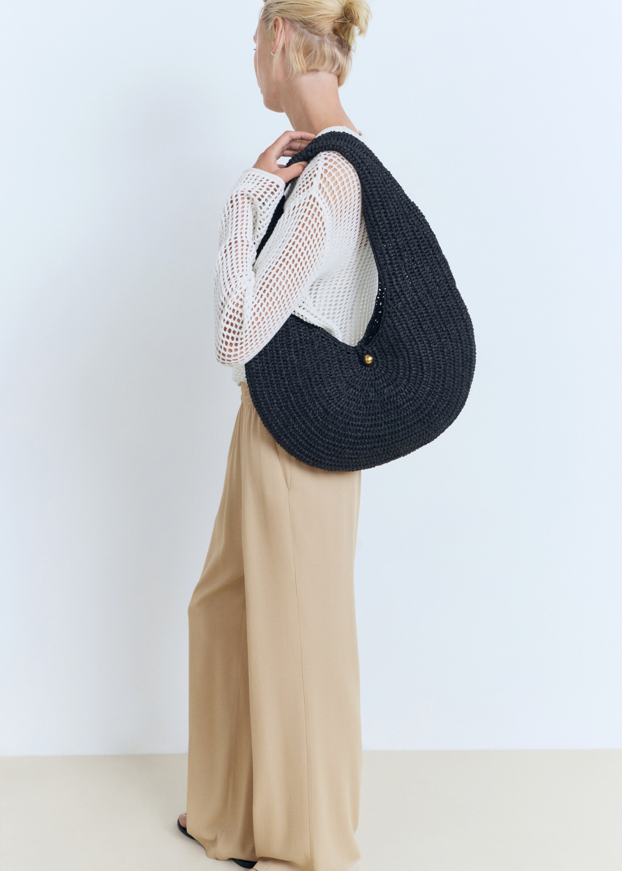 Pantalon droit taille élastique - Détail de l'article 2