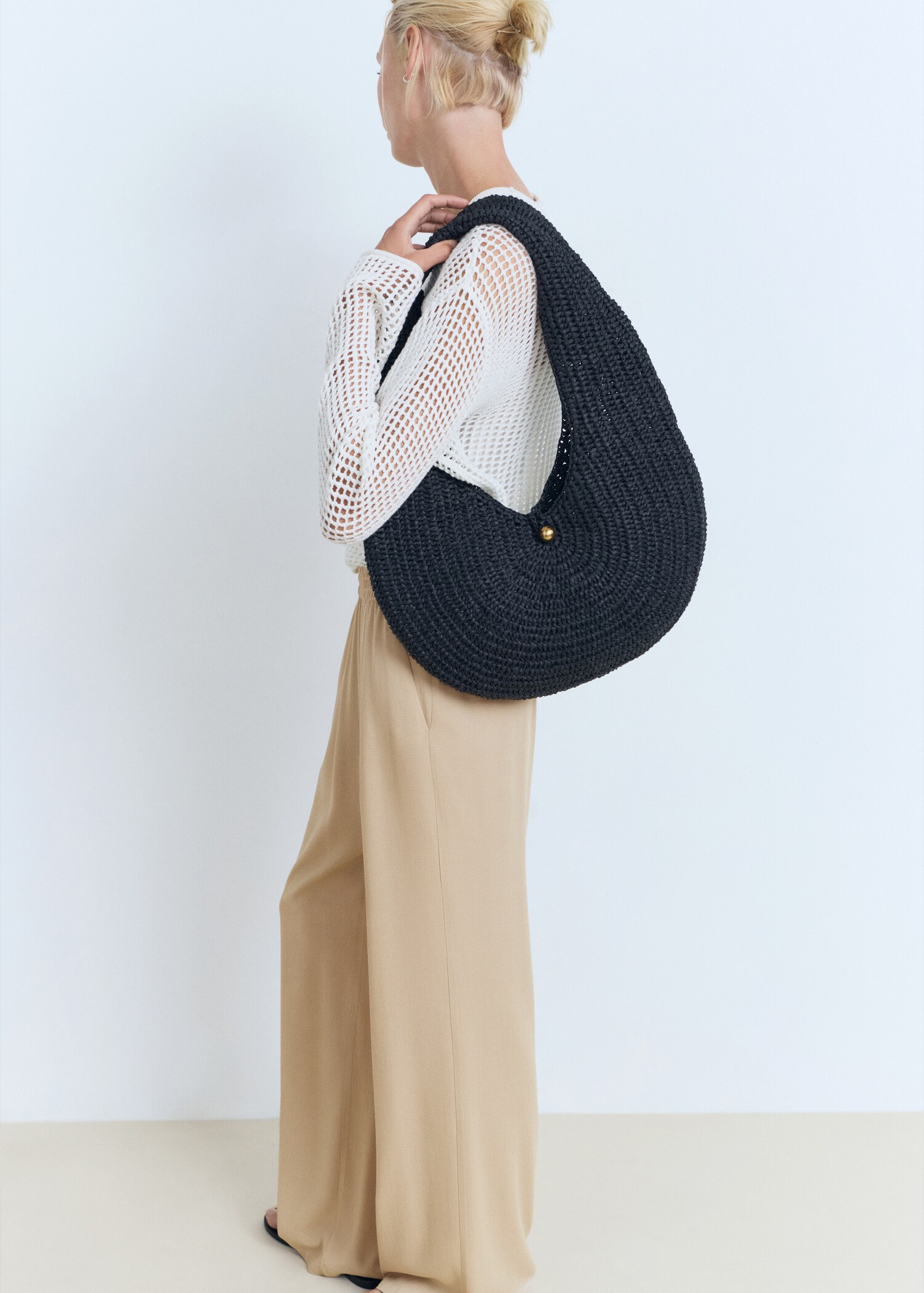 Pantalon droit taille élastique - Détail de l'article 2