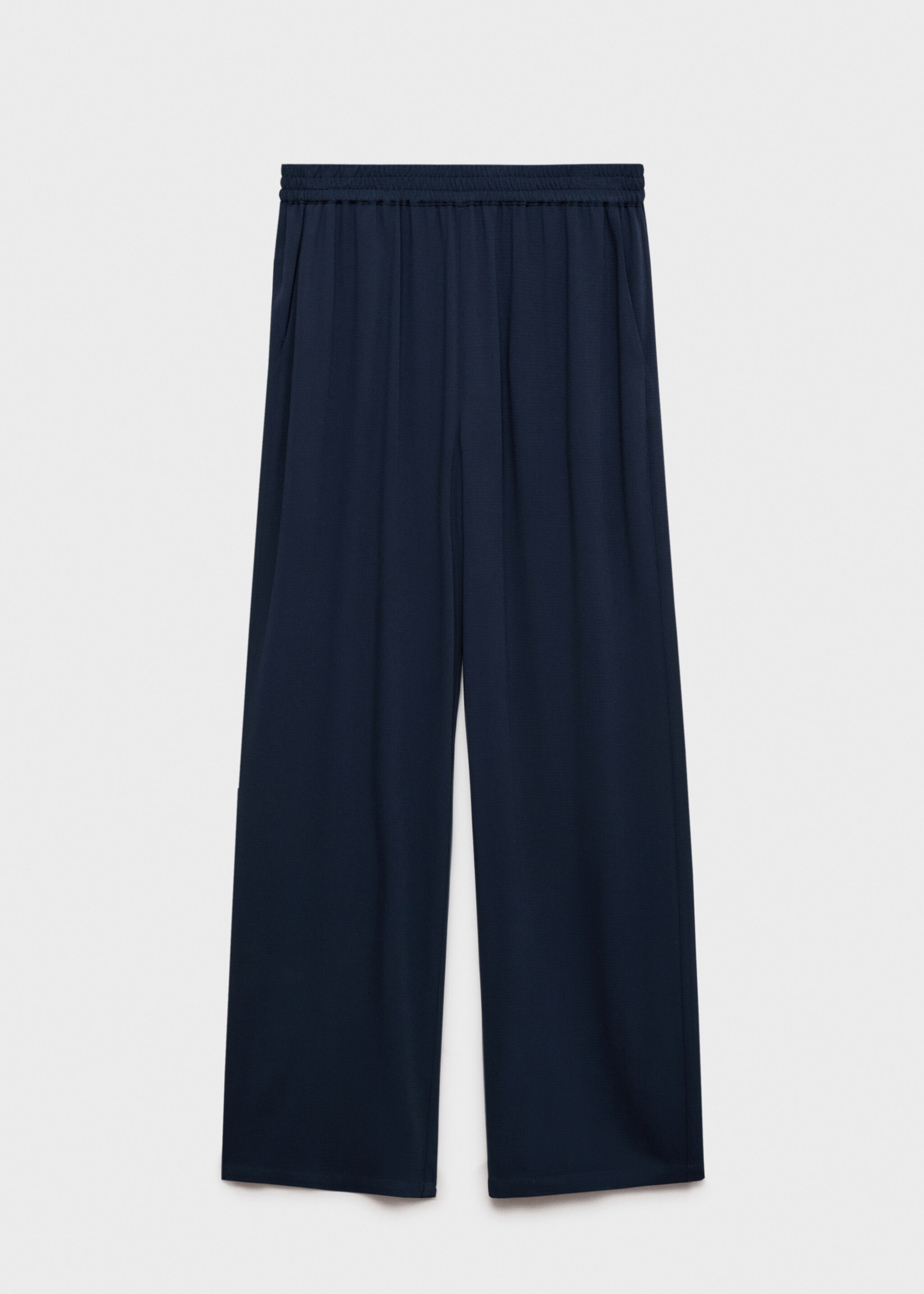 Pantalón recto cintura elástica - Artículo sin modelo