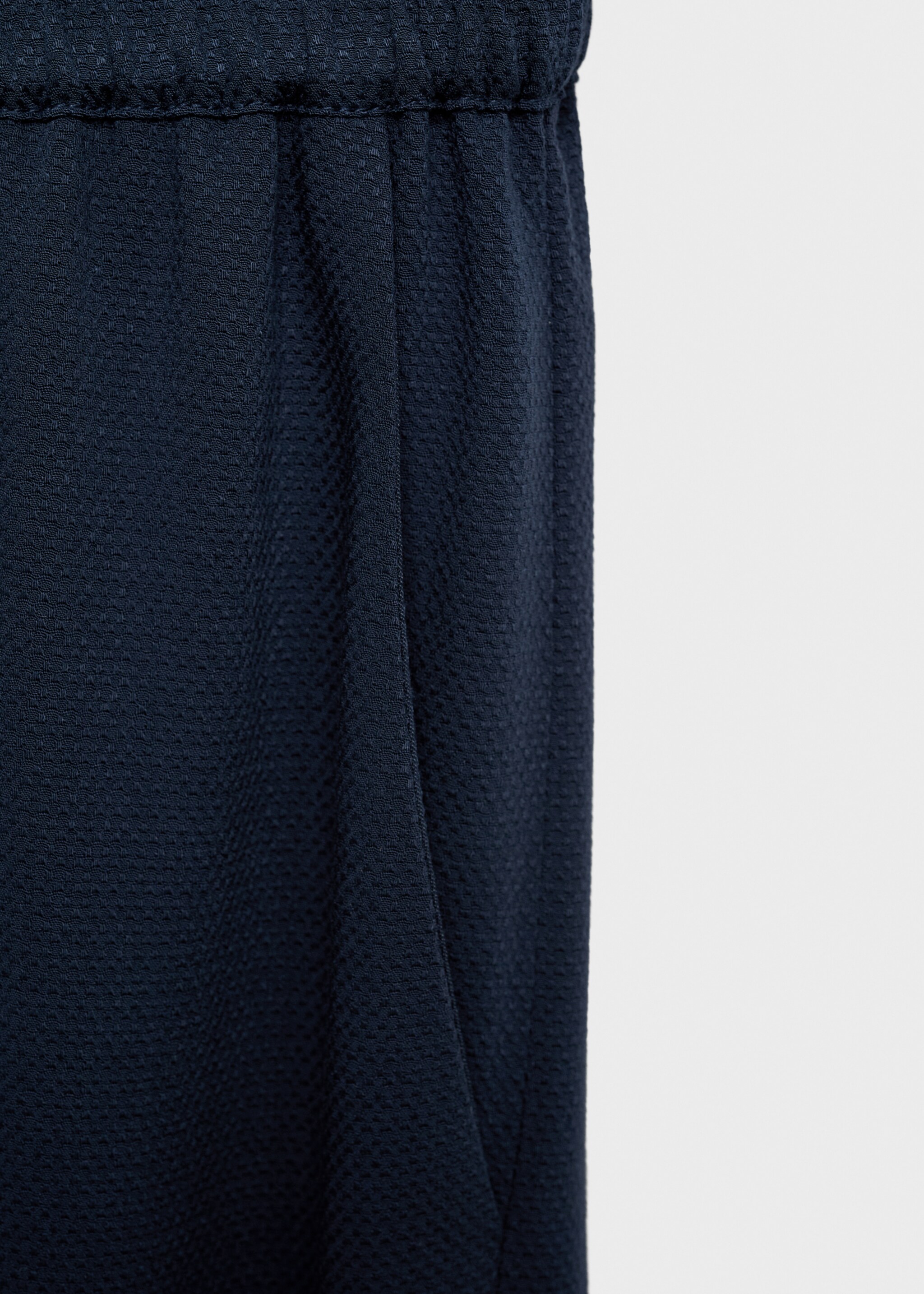 Pantalón recto cintura elástica - Detalle del artículo 0