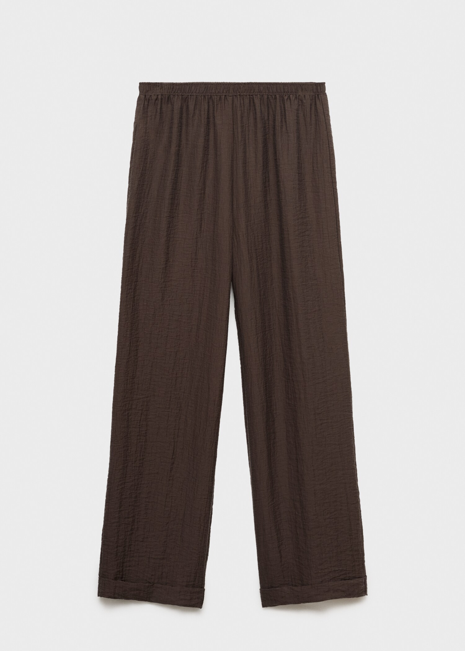 Lyocell trousers with elastic waistband - Article without model