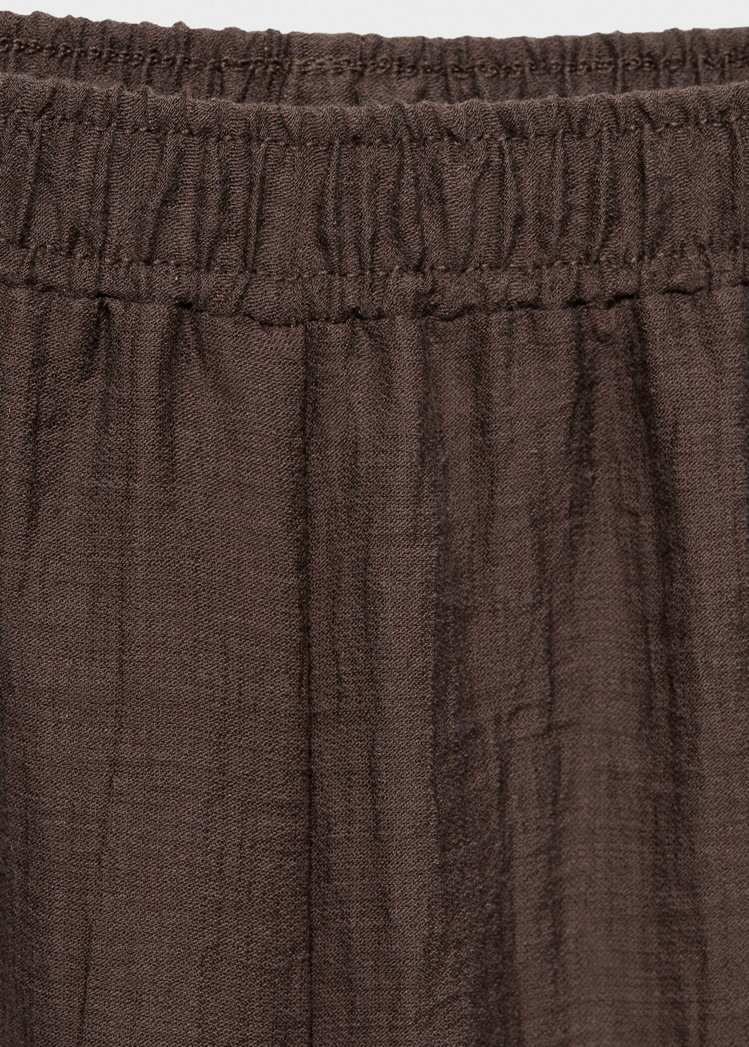 Lyocell trousers with elastic waistband - Details of the article 8