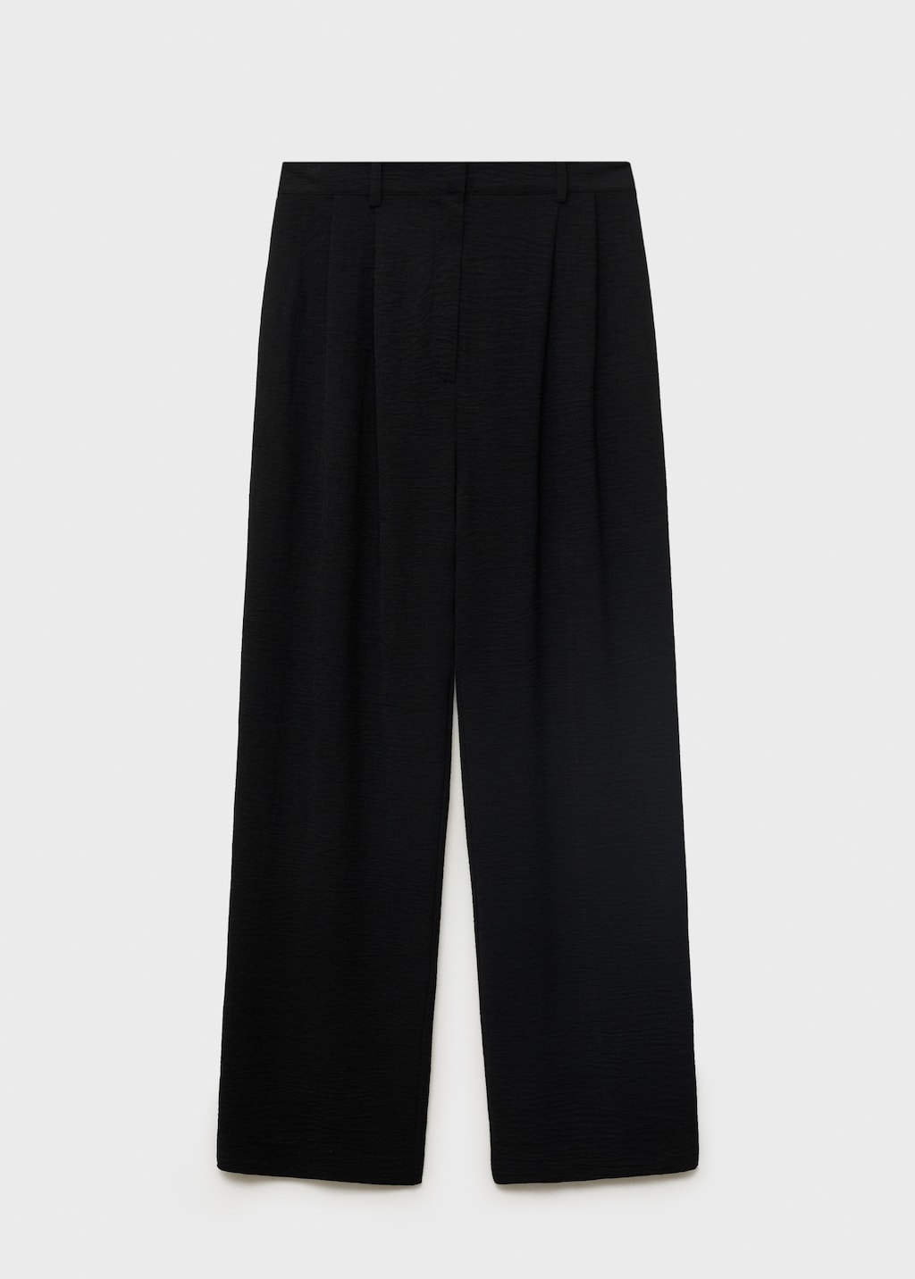 Straight-fit pleated pants - image 5