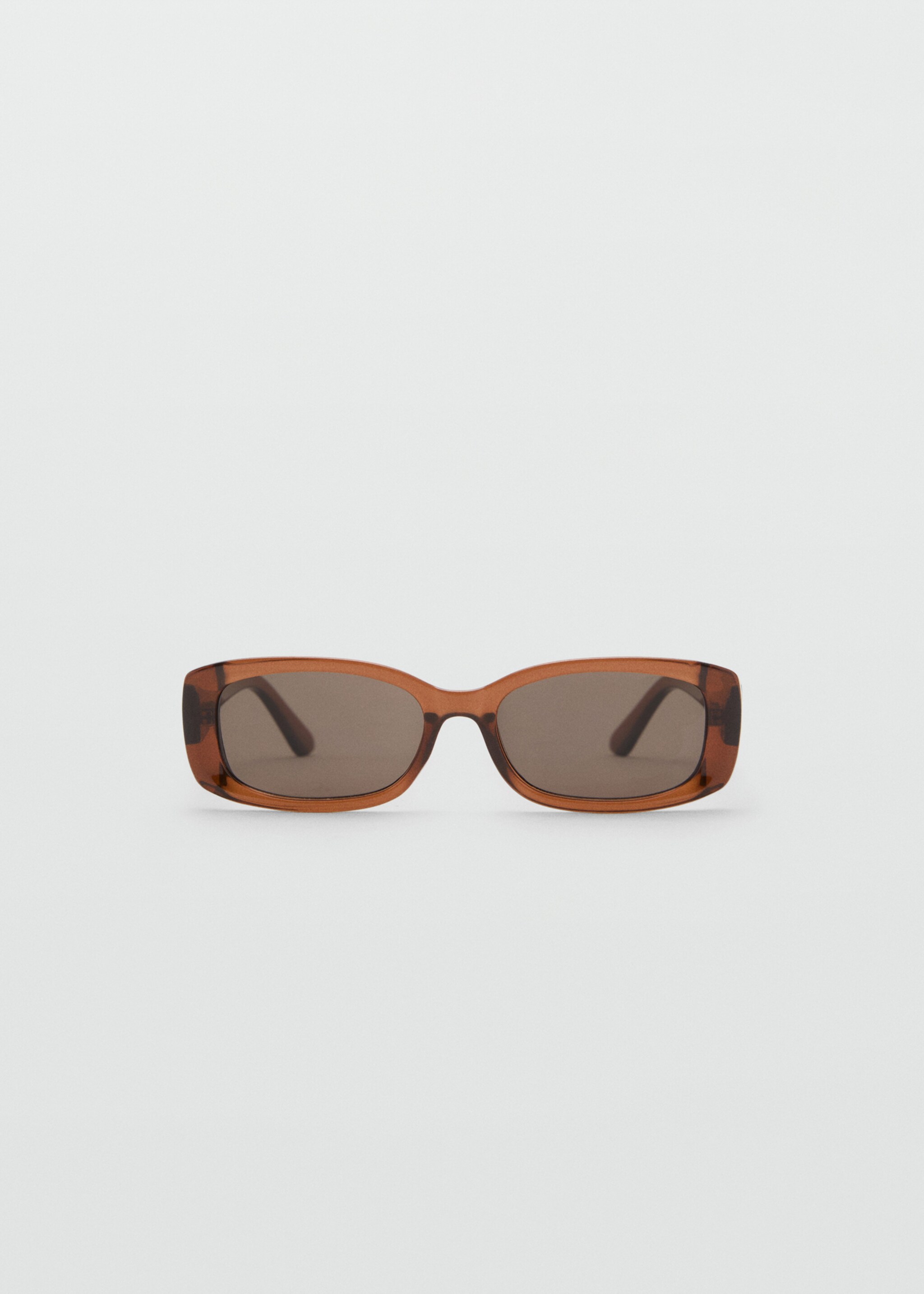 Sonnenbrille mit rechteckigem Brillengestell - Artikel ohne Model