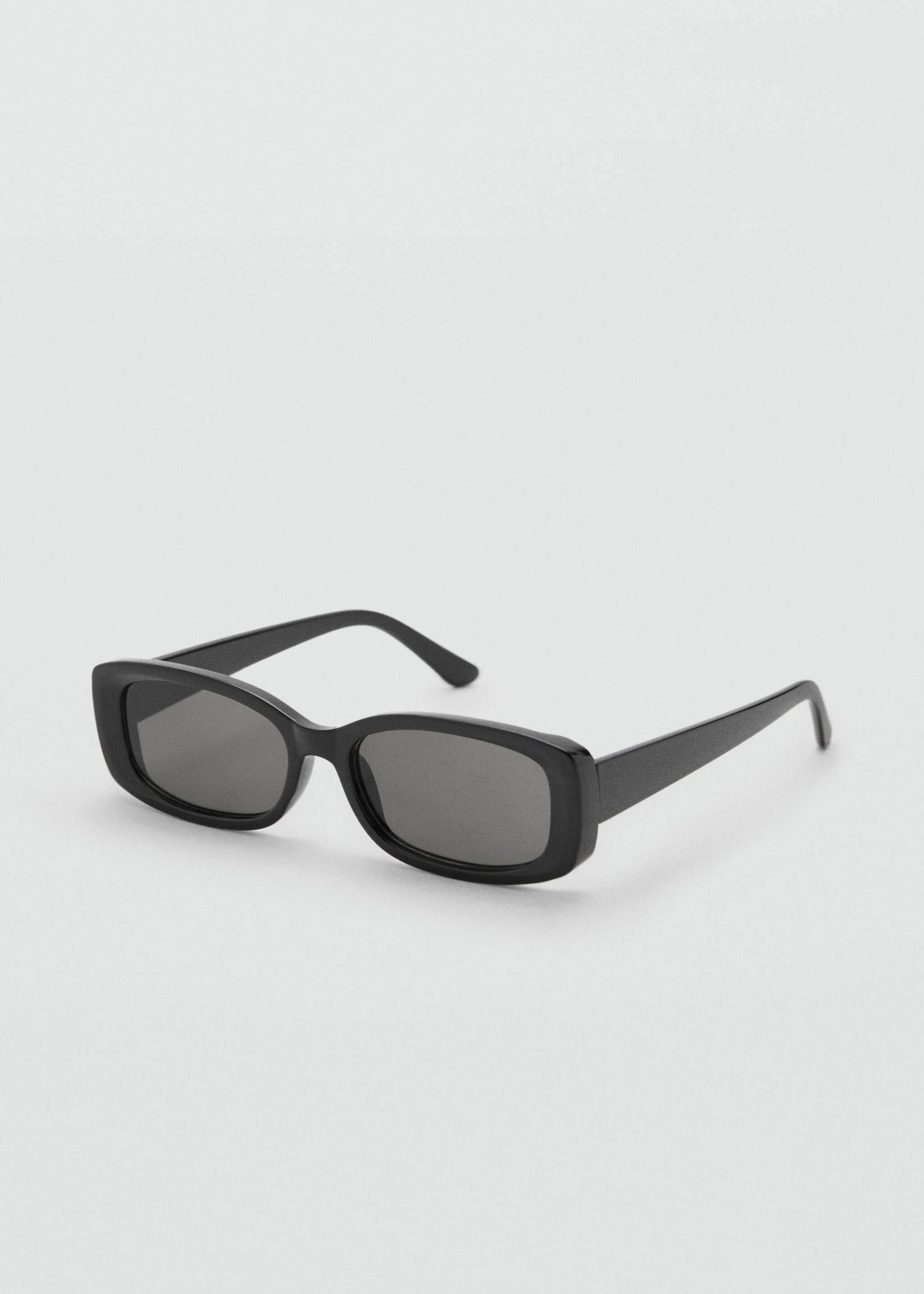 Sonnenbrille mit rechteckigem Brillengestell - Mittlere Ansicht