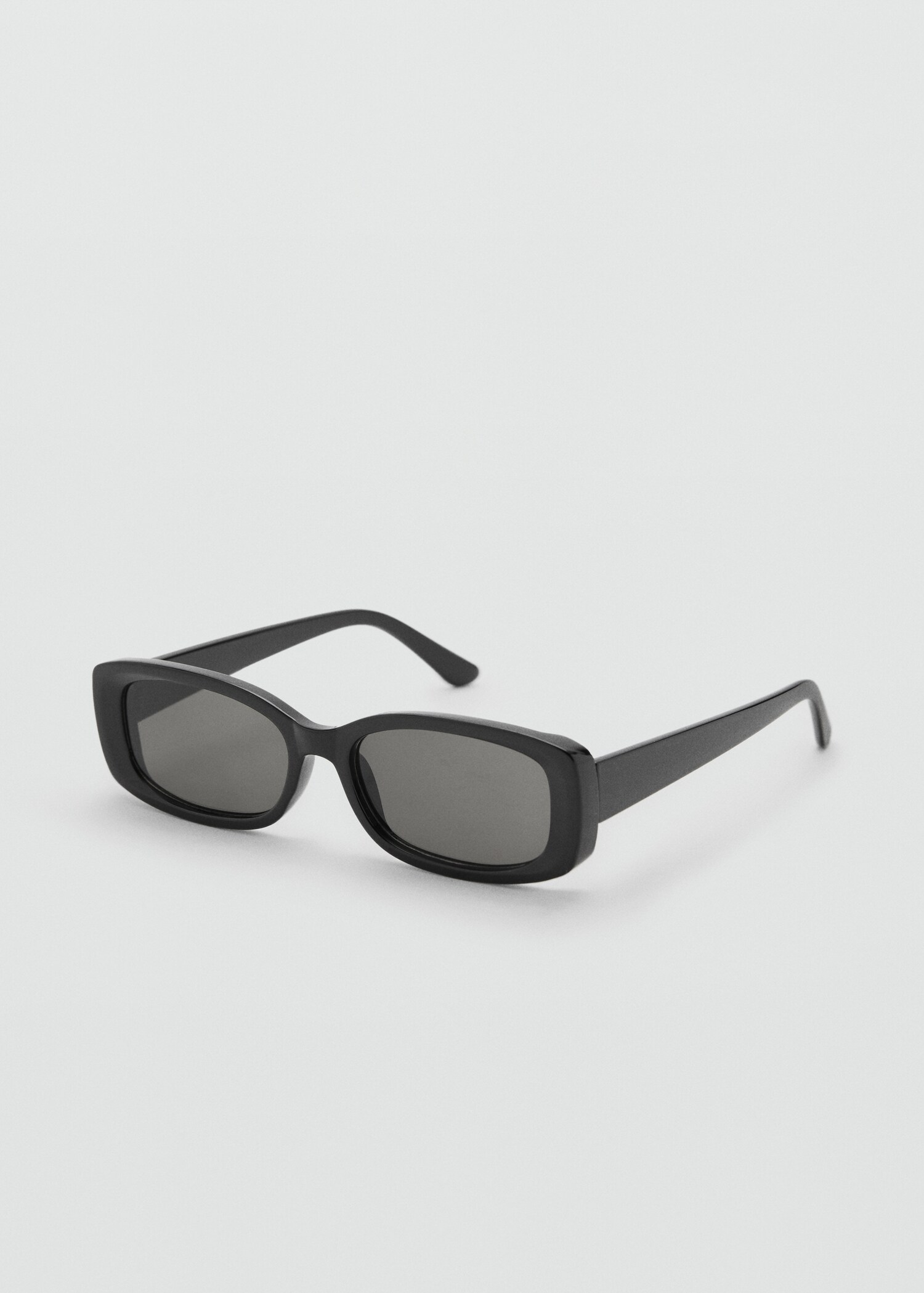 Sonnenbrille mit rechteckigem Brillengestell - Mittlere Ansicht