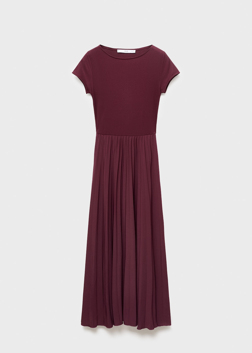 Combined pleated dress