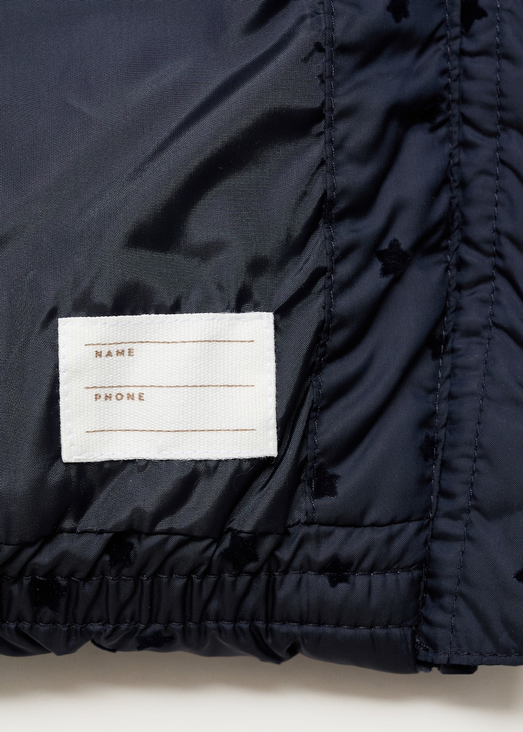 Stars puffer jacket