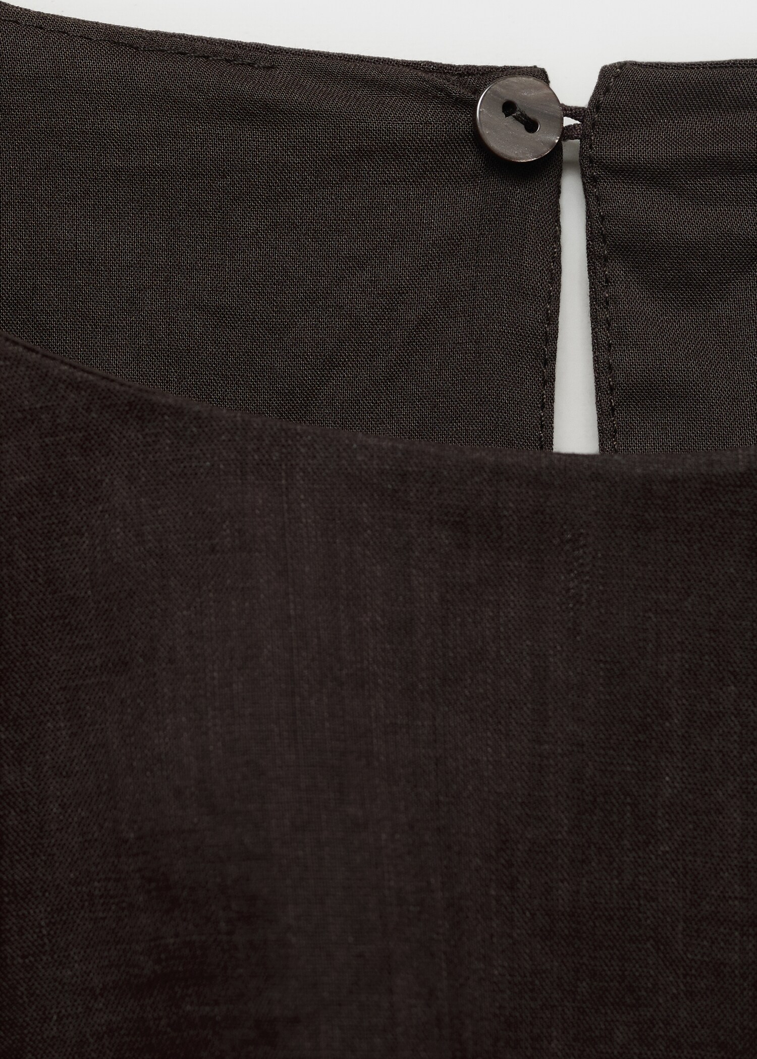 Blouse en ramie crop globe - Détail de l'article 8